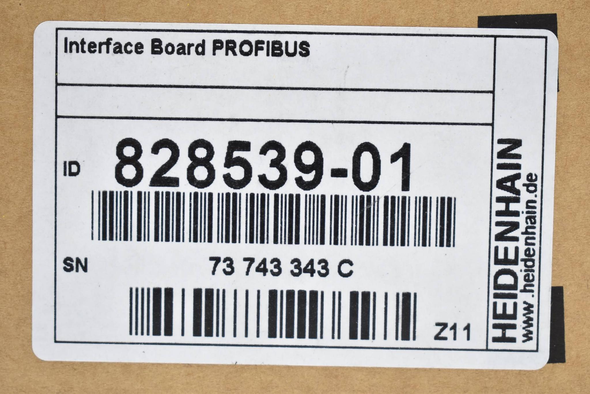 Produktfoto 1 von Heidenhain Interface Board Profibus ( 828539-01 ) Vers. Z11