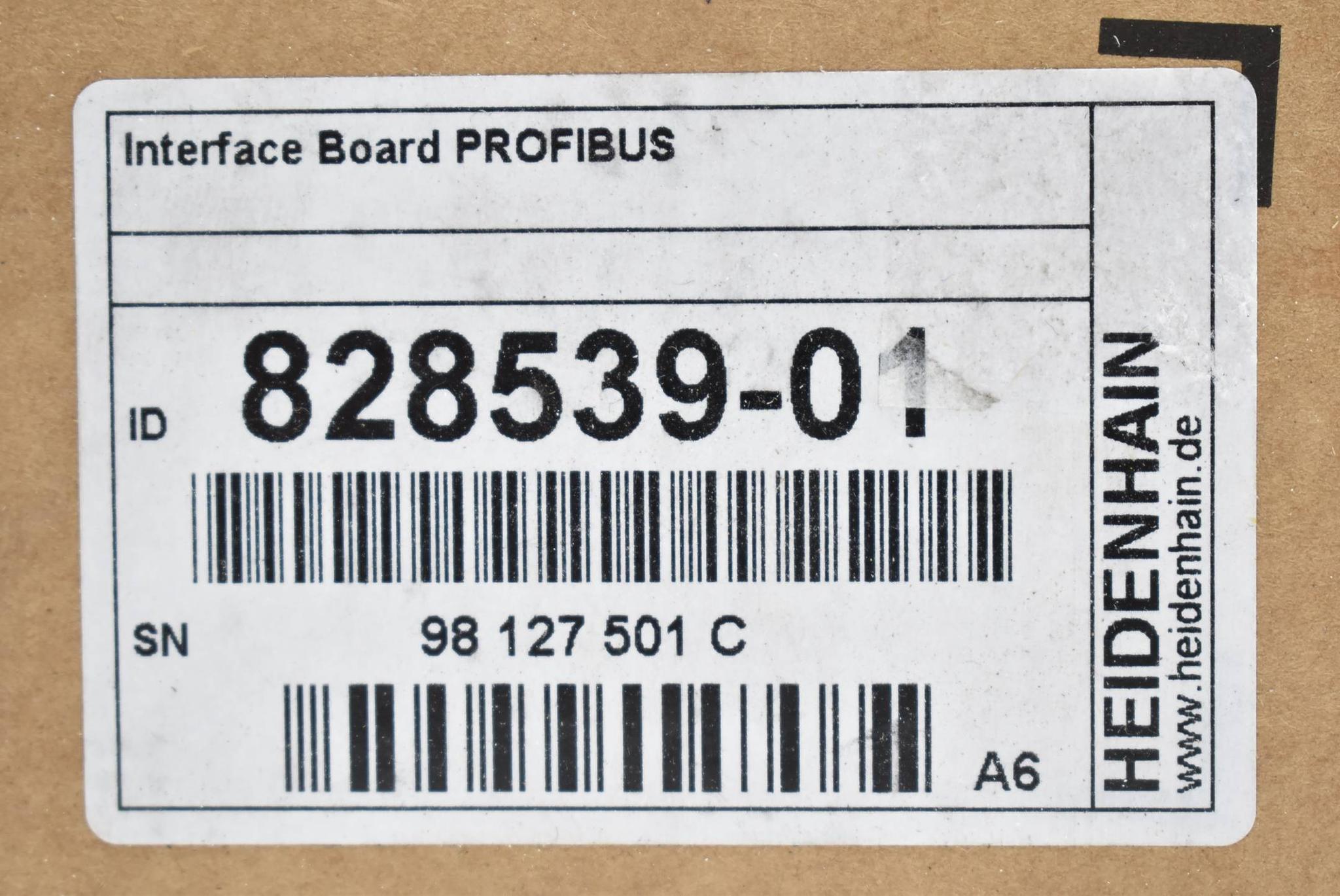 Produktfoto 1 von Heidenhain Interface Board Profibus ( 828539-01 ) Vers. A6