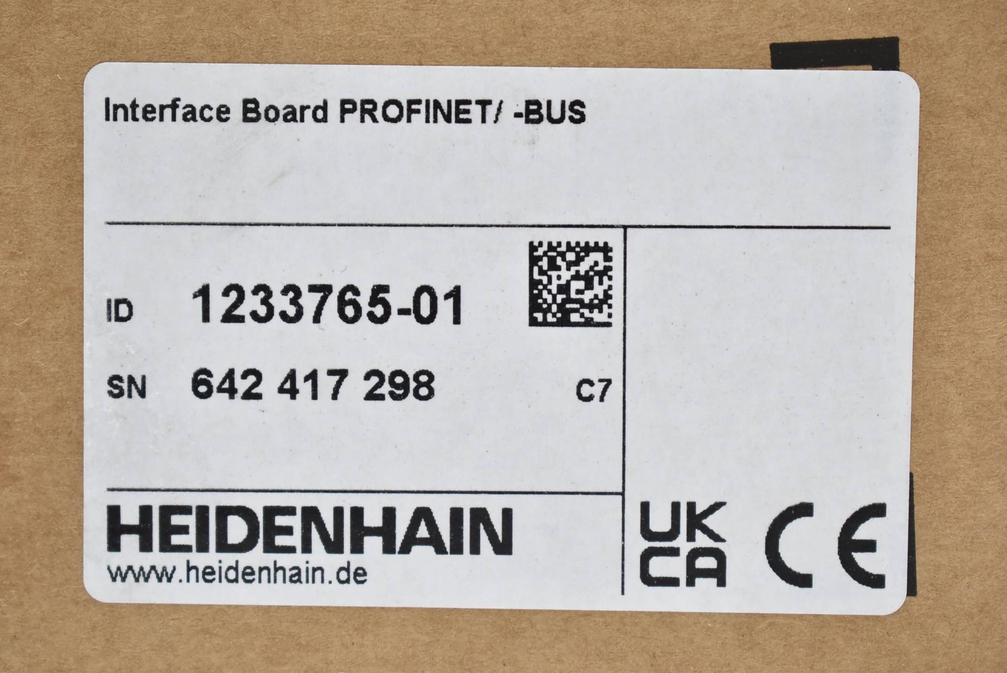 Produktfoto 1 von Heidenhain Interface Board Profinet/ -Bus 1233765-01 ( Vers. C7 )