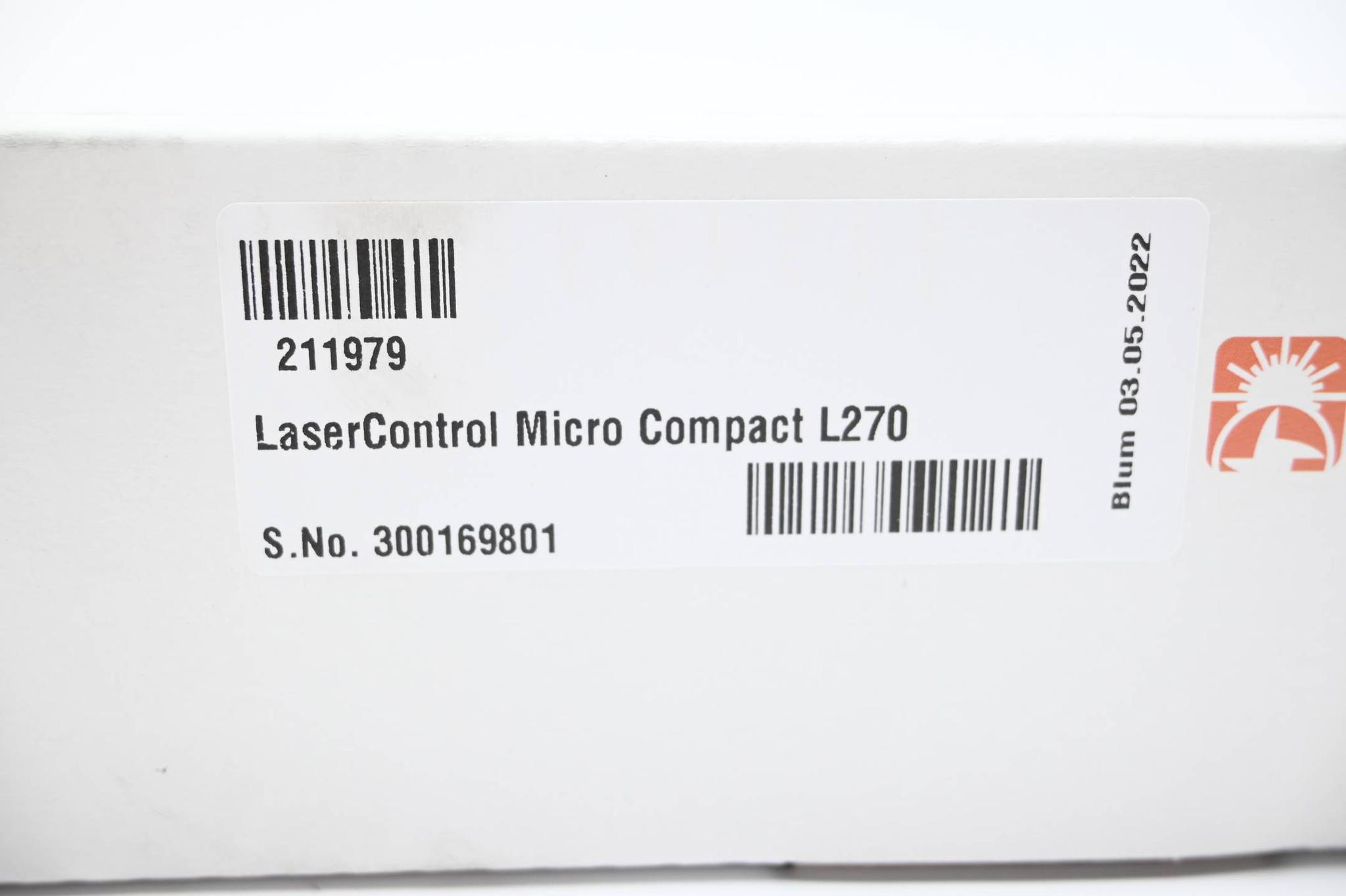 Produktfoto 1 von Blum LaserControl Micro Compact L270 ( 211979 )