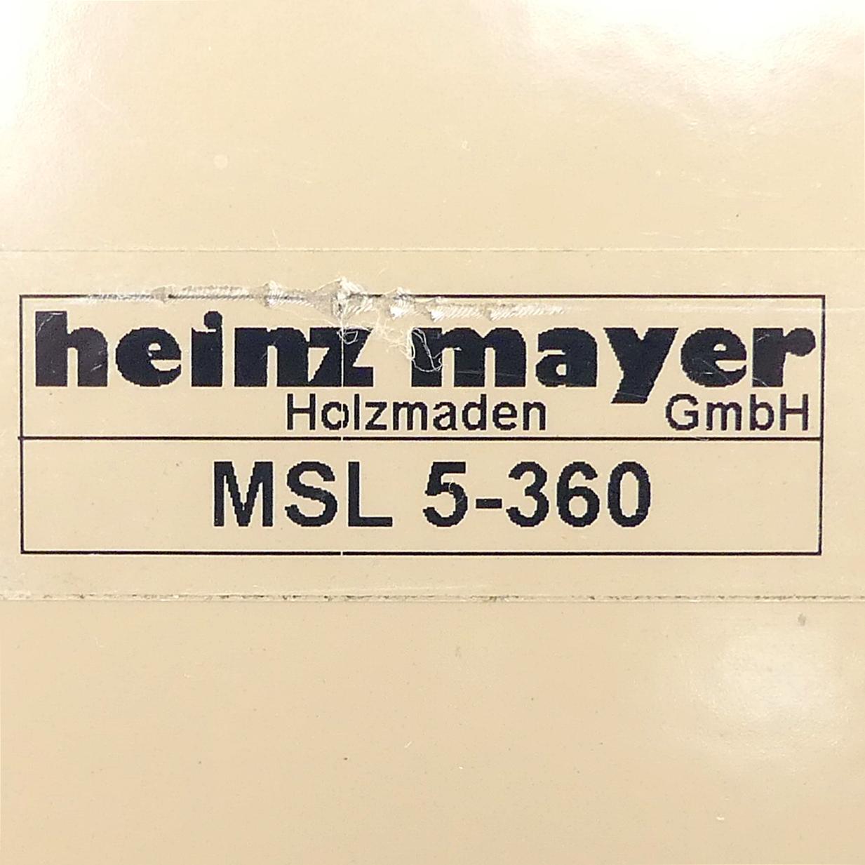 Produktfoto 2 von HEINZ MAYER Lineareinheit