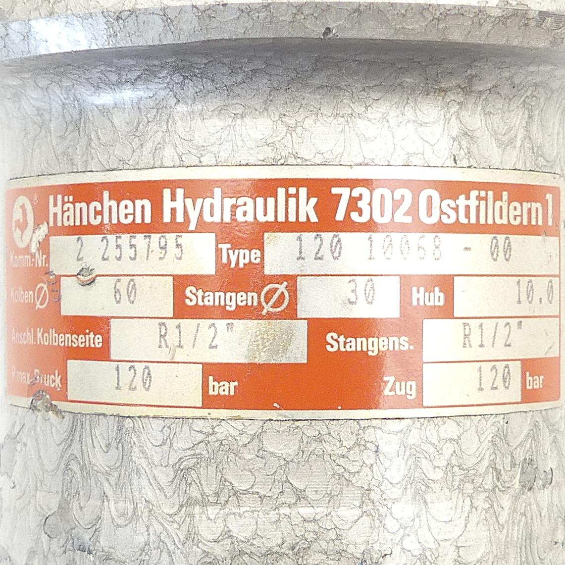 Produktfoto 2 von HäNCHEN HYDRAULIK Hydraulikzylinder 60 x 10