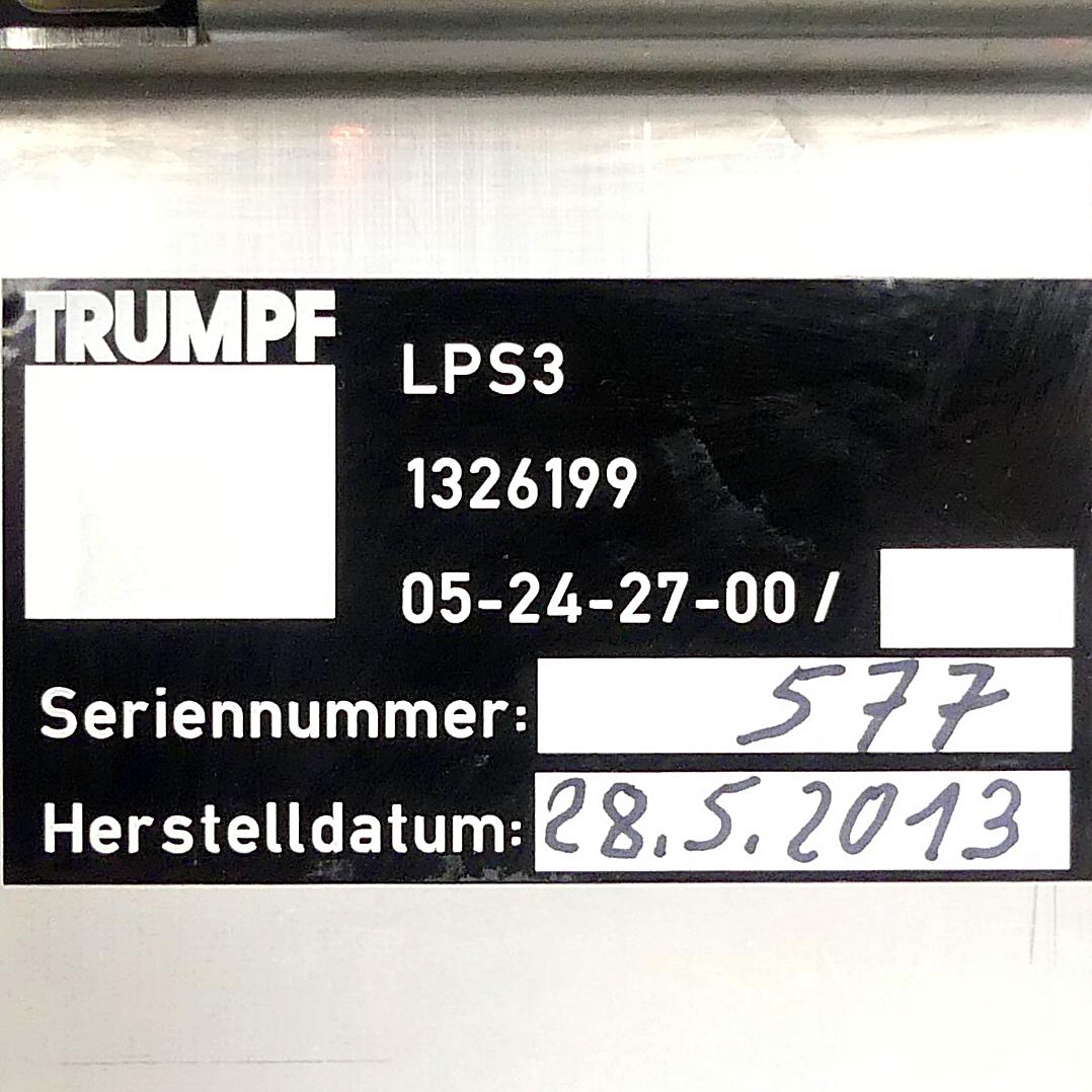 Produktfoto 2 von TRUMPF Ersatzteilpaket LPS3