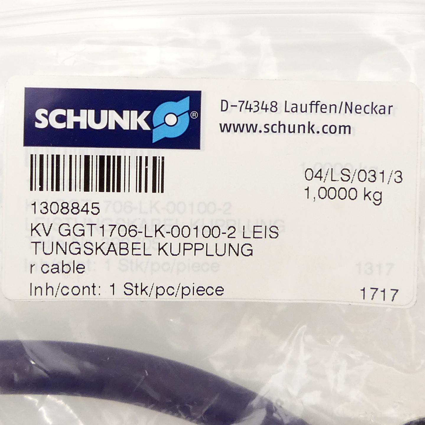 Produktfoto 2 von SCHUNK Leistungskabel