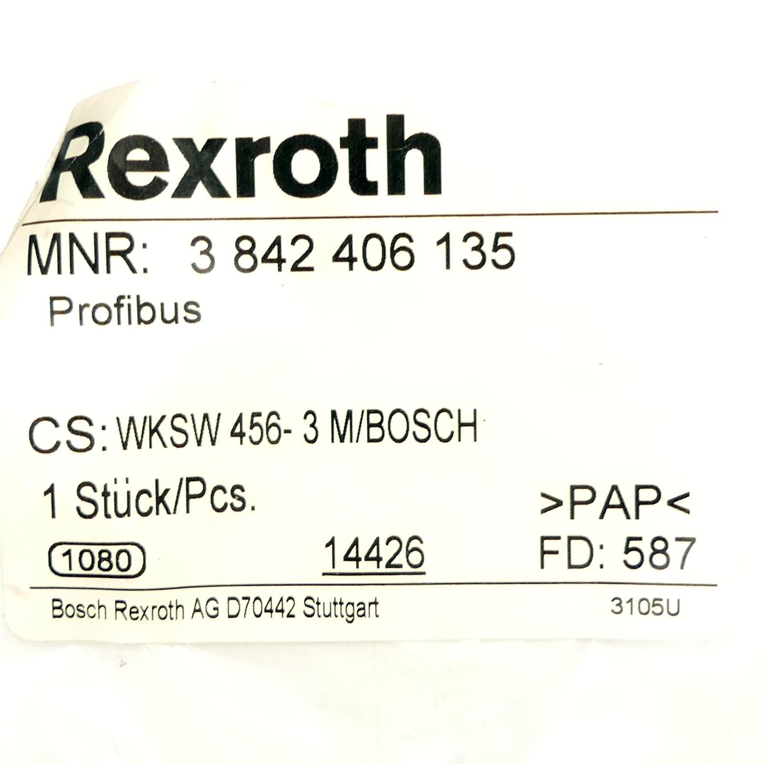 Produktfoto 2 von REXROTH Profibus Kabel