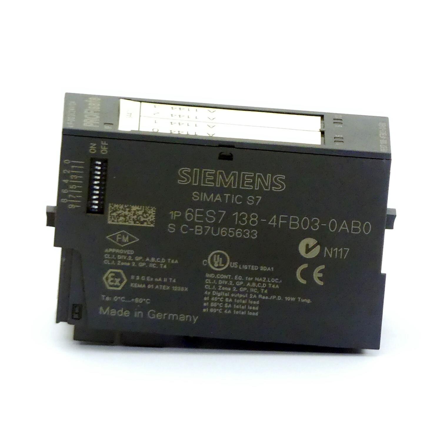 Produktfoto 3 von SIEMENS Elektronikmodul 6ES7 138-4FB03-0AB0