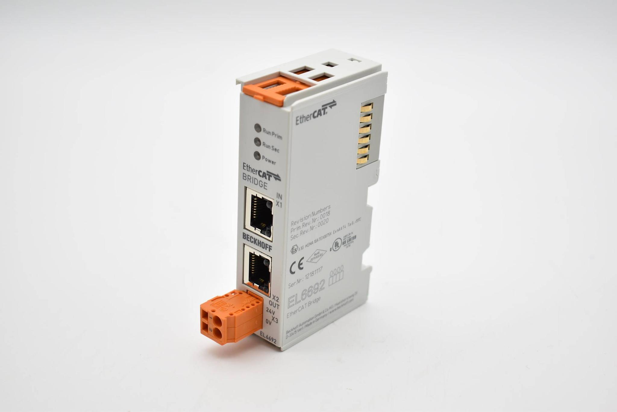 Produktfoto 1 von Beckhoff EtherCAT Bridge EL6692 ( EL 6692 )