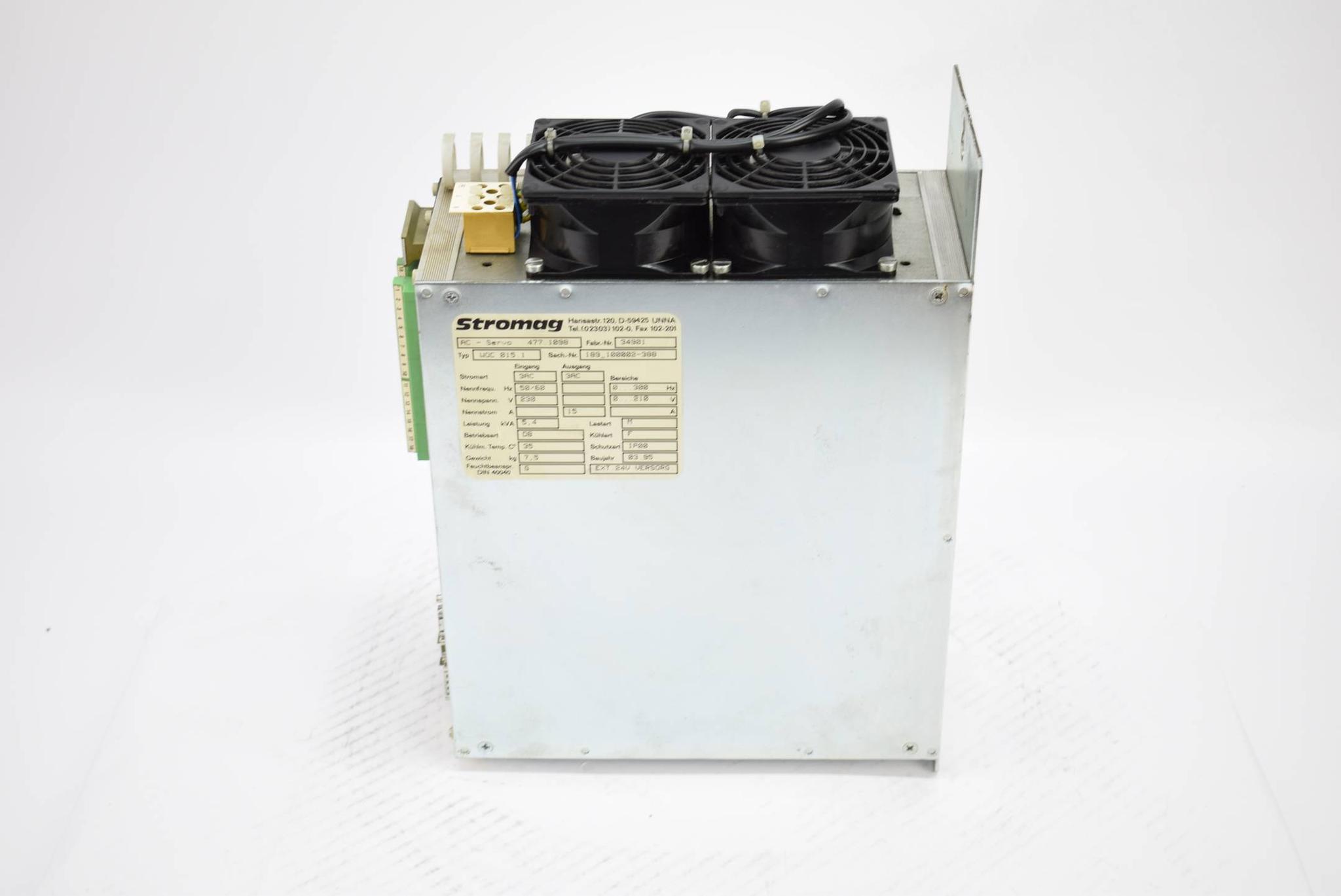 Produktfoto 2 von Stromag AC - Servo 477 . 1098 WOC 015 . 1 ( AC-Servo 477.1098 WOC015.1 )