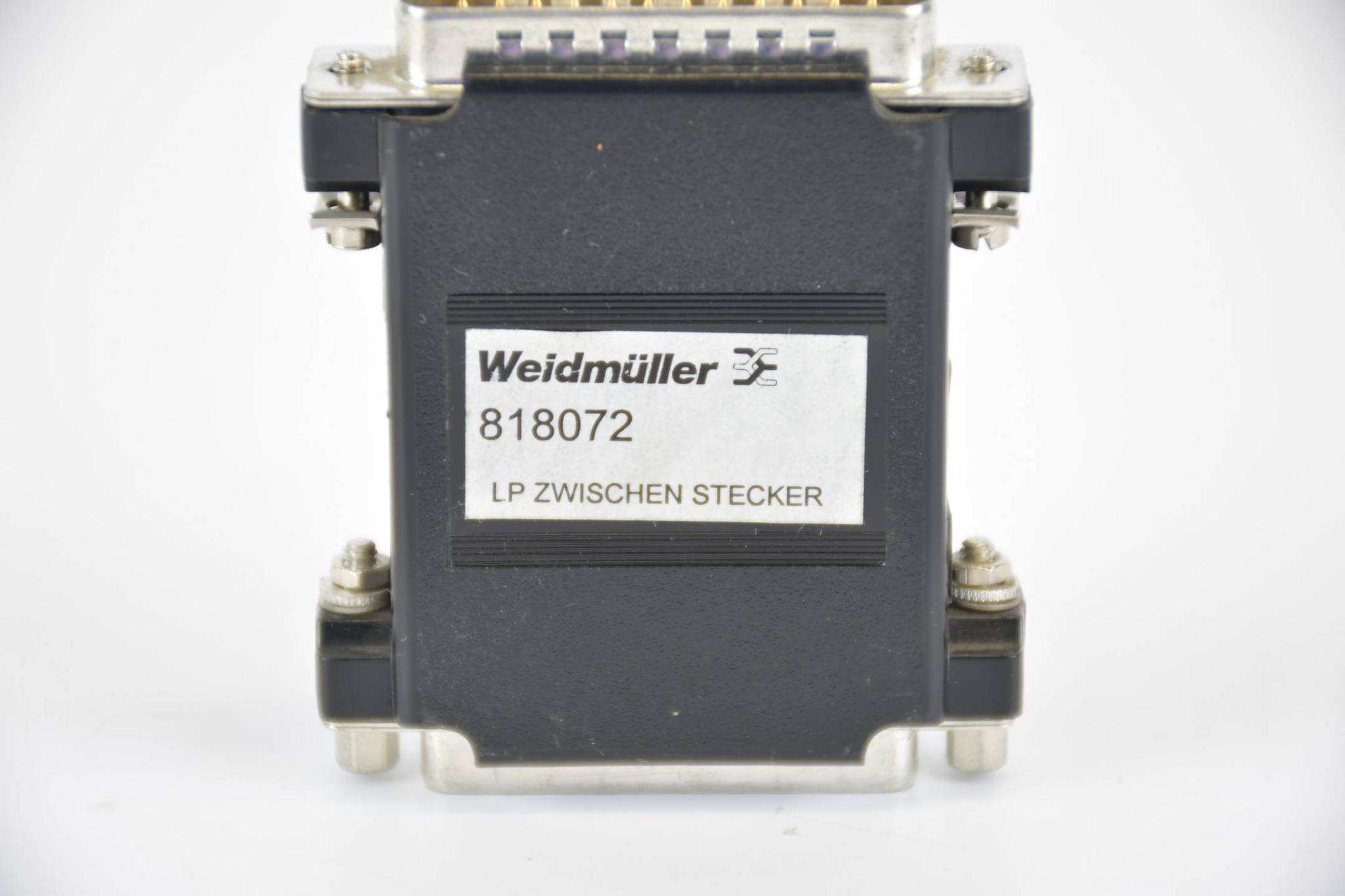 Produktfoto 1 von Weidmüller LP Zwischenstecker 818072