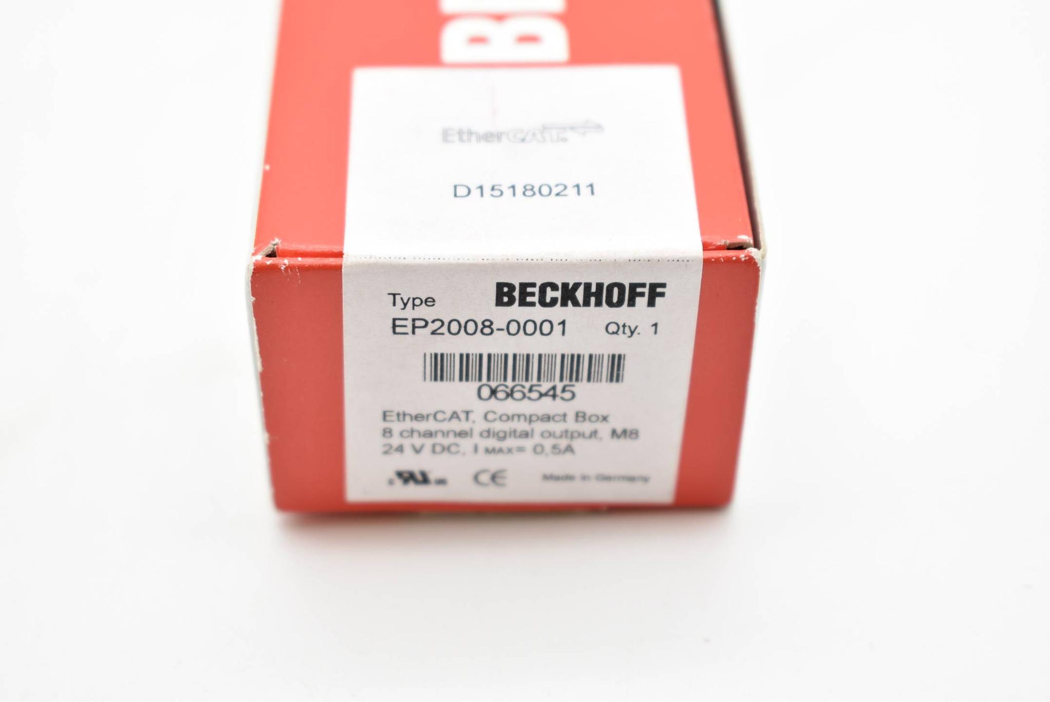 Produktfoto 1 von Beckhoff EtherCAT EP2008-0001 ( EP 2008-0001 )