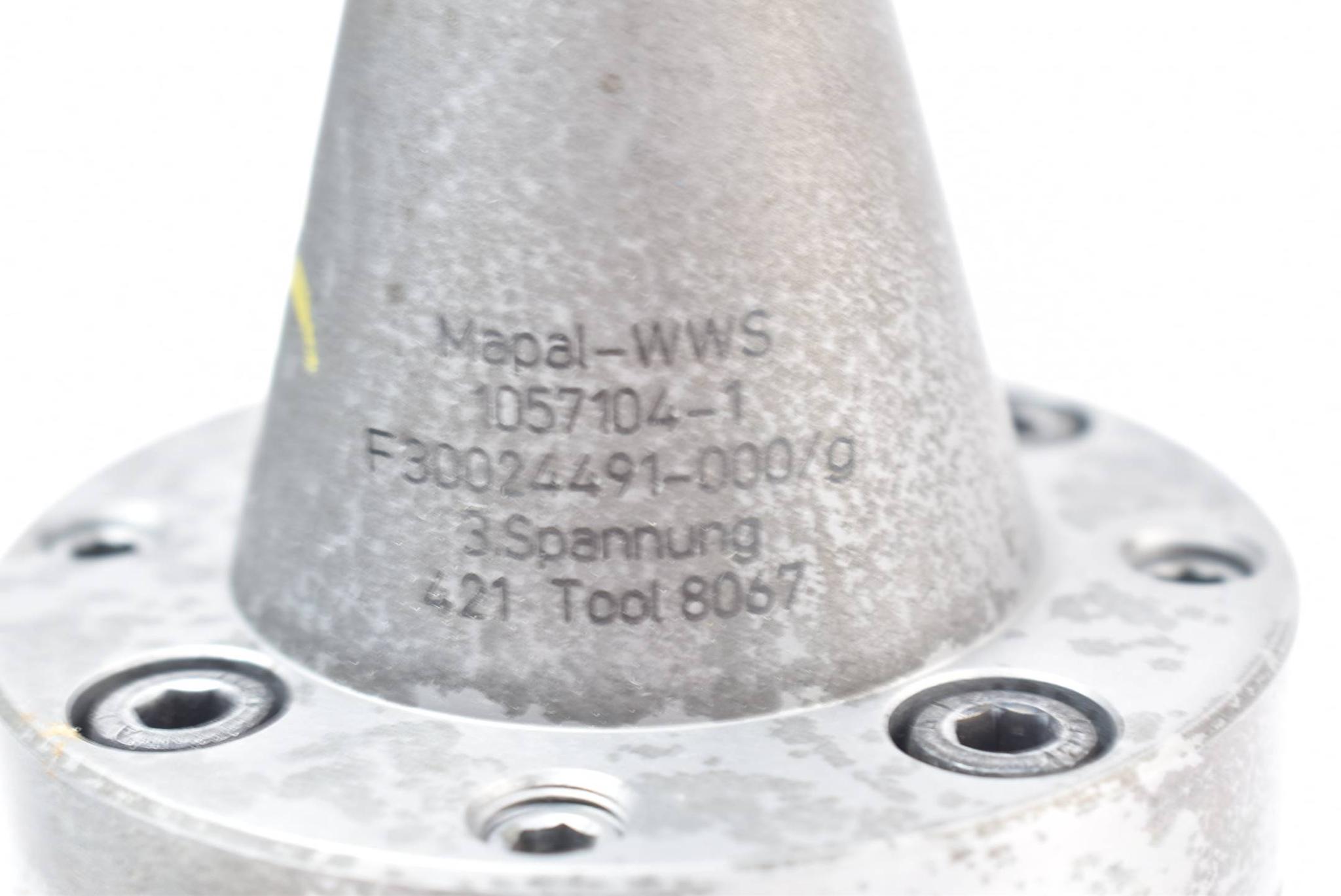 Produktfoto 1 von Mapal WWS 1057104-1 ( F30024491-000/g ) 3.Spannung 421 Tool 8067 + N5093-08-K