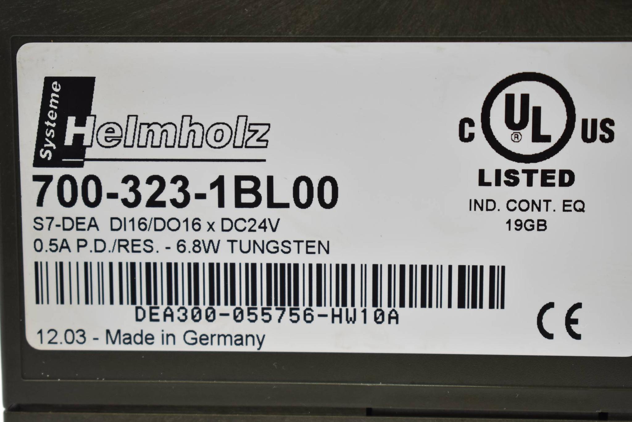 Produktfoto 3 von Helmholz S7-DEA Digitalbaugruppe Modul DI16/DO16 x DC24V 0,5A 700-323-1BL00