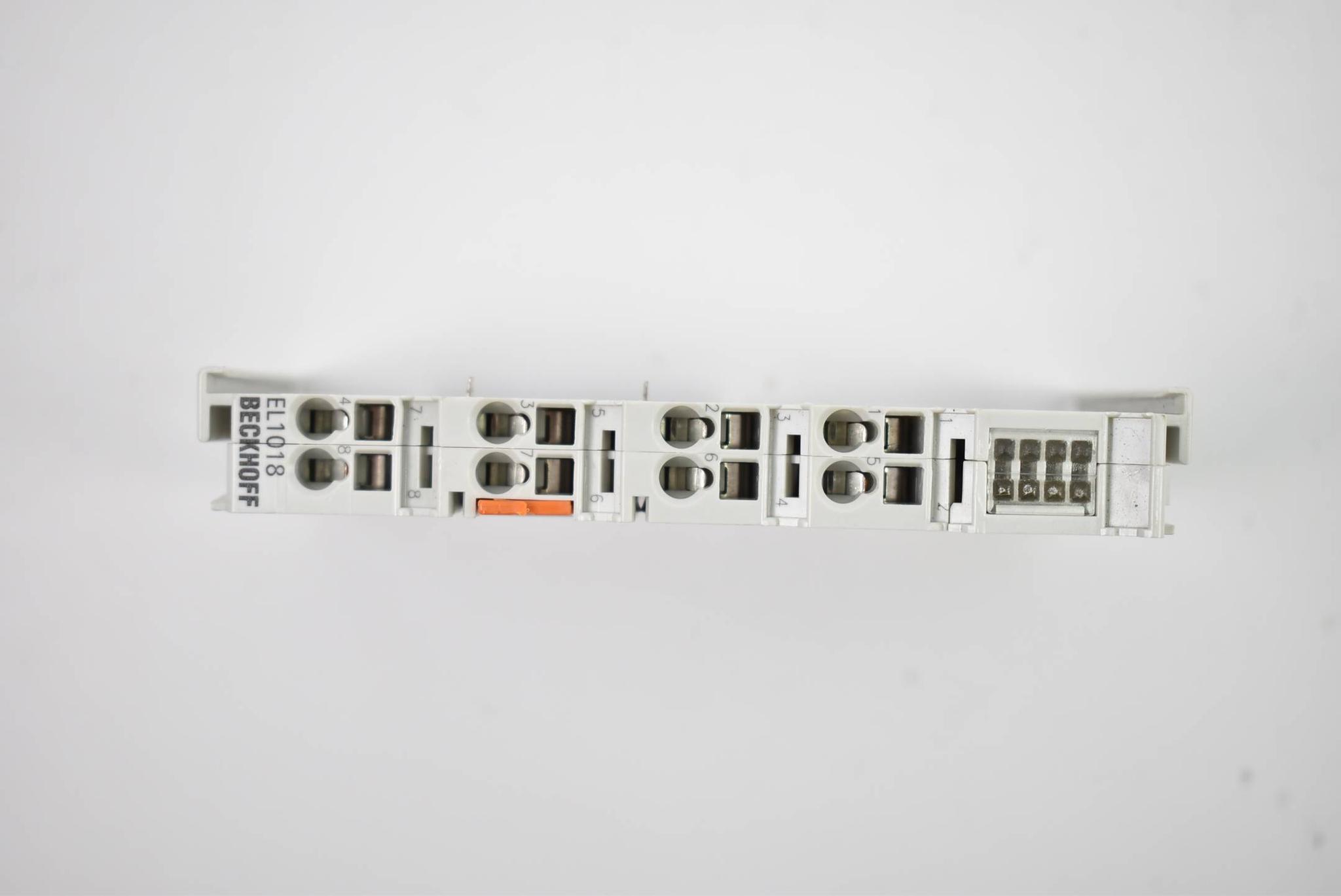 Produktfoto 1 von Beckhoff EtherCAT-Klemme 8-Kanal-Digital-Eingang 24VDC EL1018 ( EL 1018)