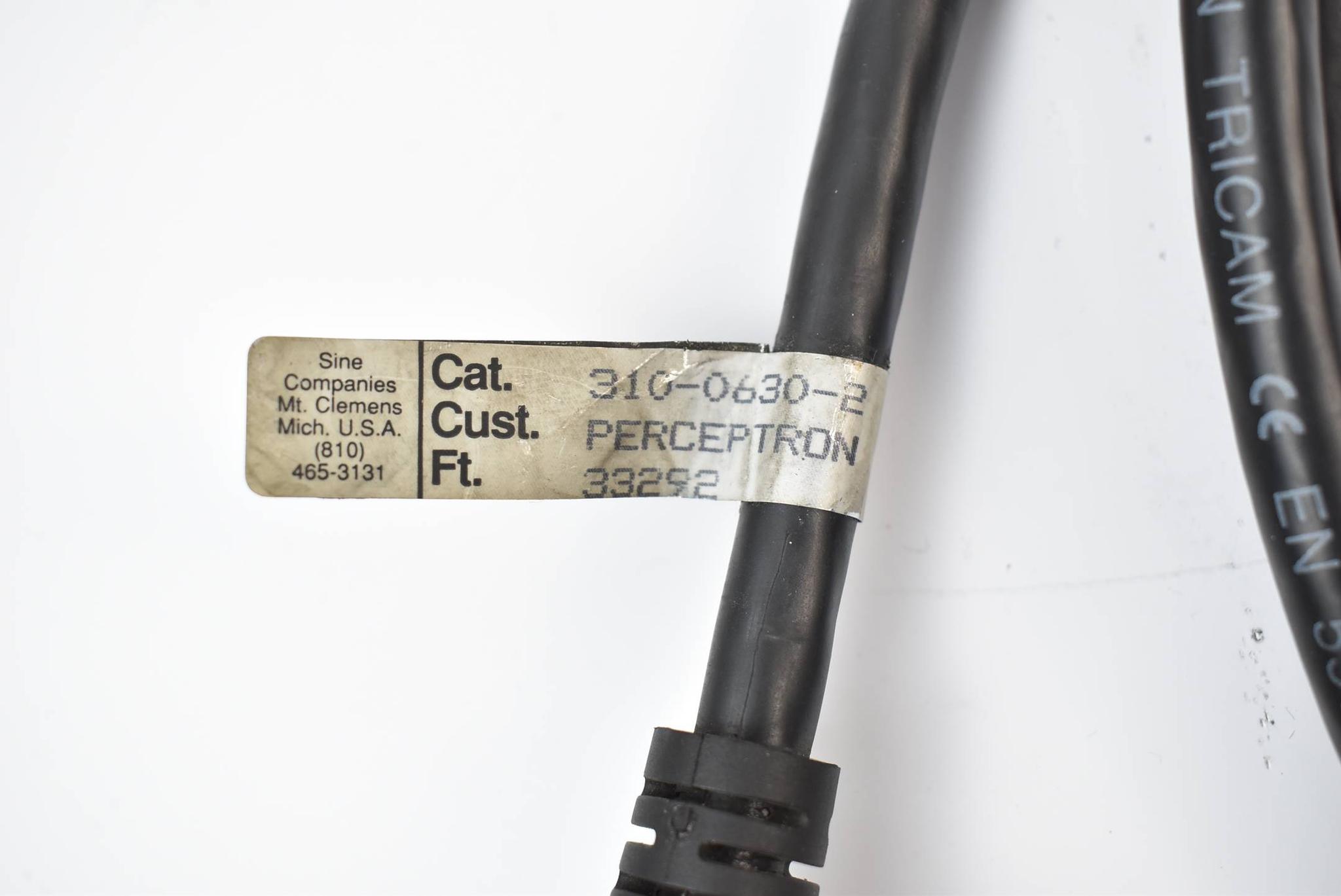 Produktfoto 2 von Perceptron Tricam elocab Verbindungskabel 310-0630-2