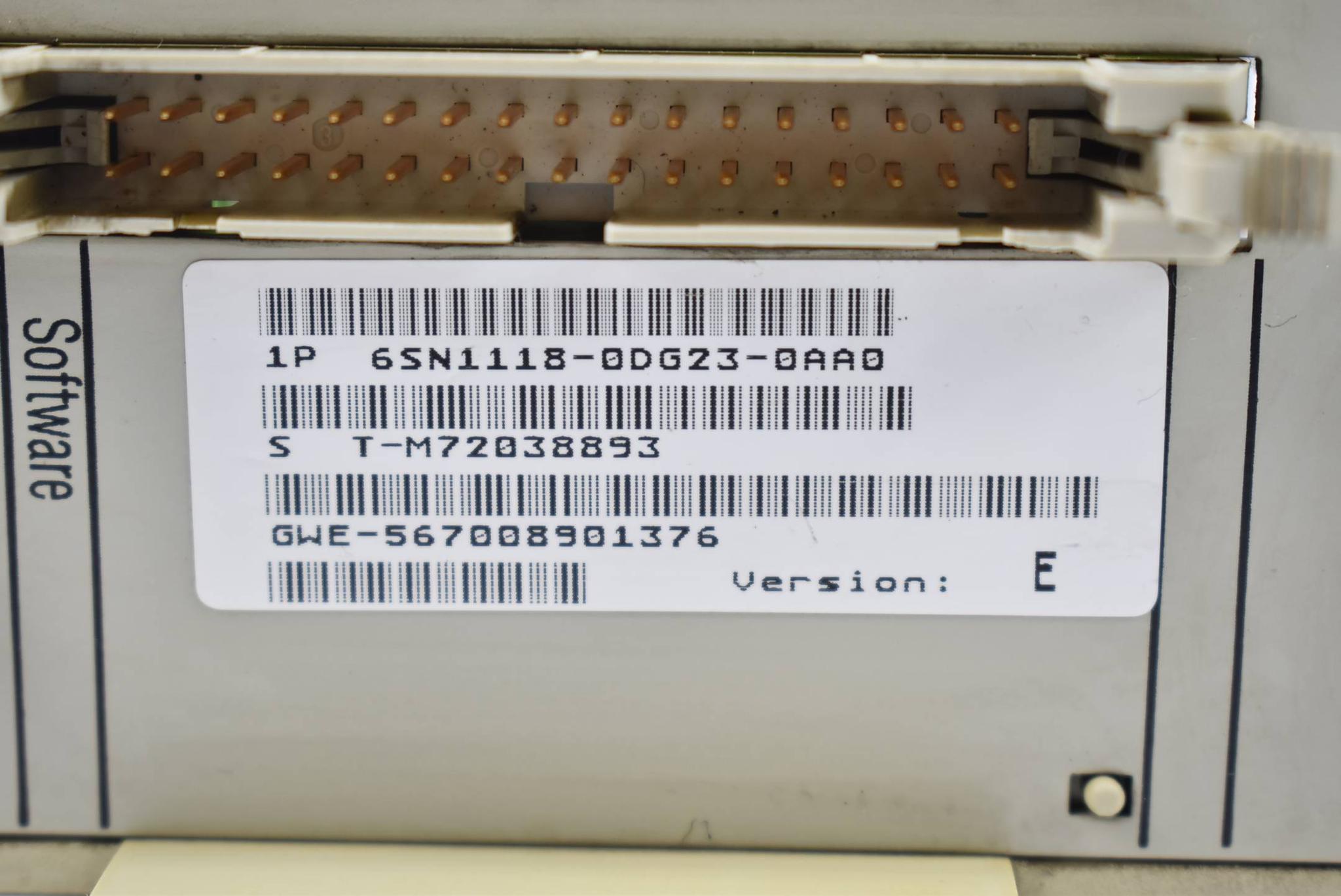 Produktfoto 3 von Siemens simodrive 611-D Regeleinschub 6SN1 118-0DG23-0AA0 ( 6SN1118-0DG23-0AA0 )