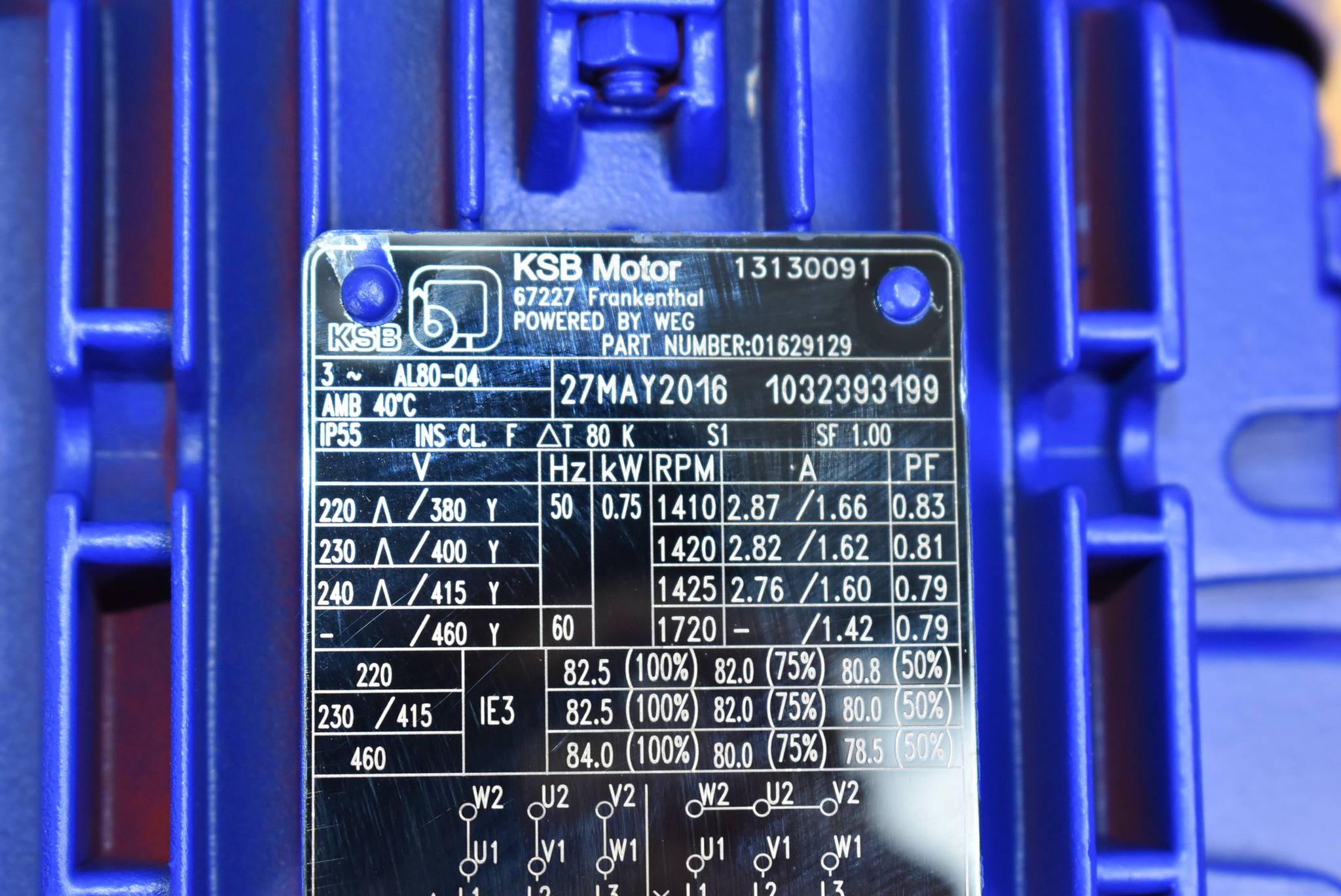 Produktfoto 3 von KSB ETABLOC Kreiselpumpe ETB 065-040-160 GG AV10D200074