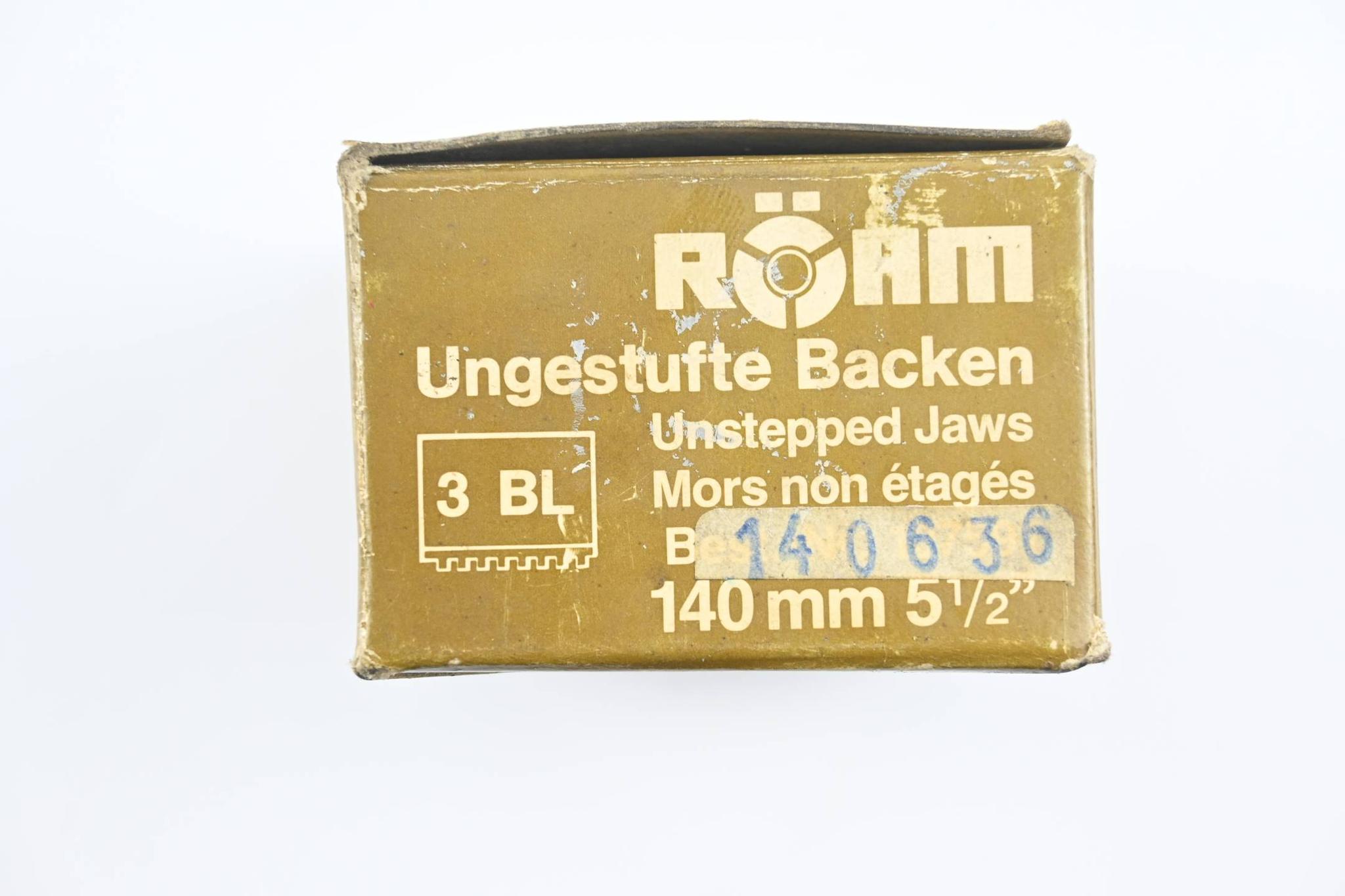 Produktfoto 2 von Röhm Ungestufte Backen 140mm 5 1/2" ( 140636 )