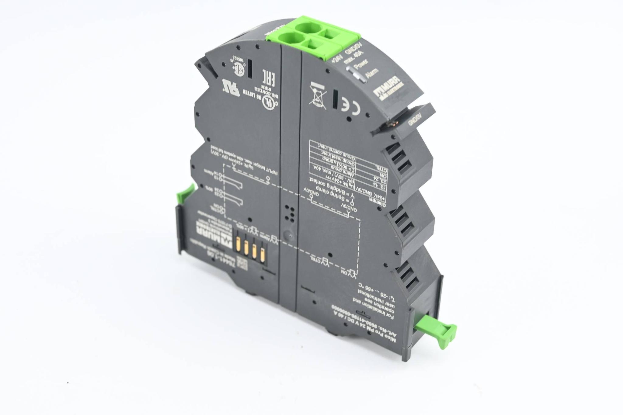 Produktfoto 1 von Murr Elektronik Einspeisemodul Mico Pro PM 24 VDC/40A ( 9000-41190-0000000 )