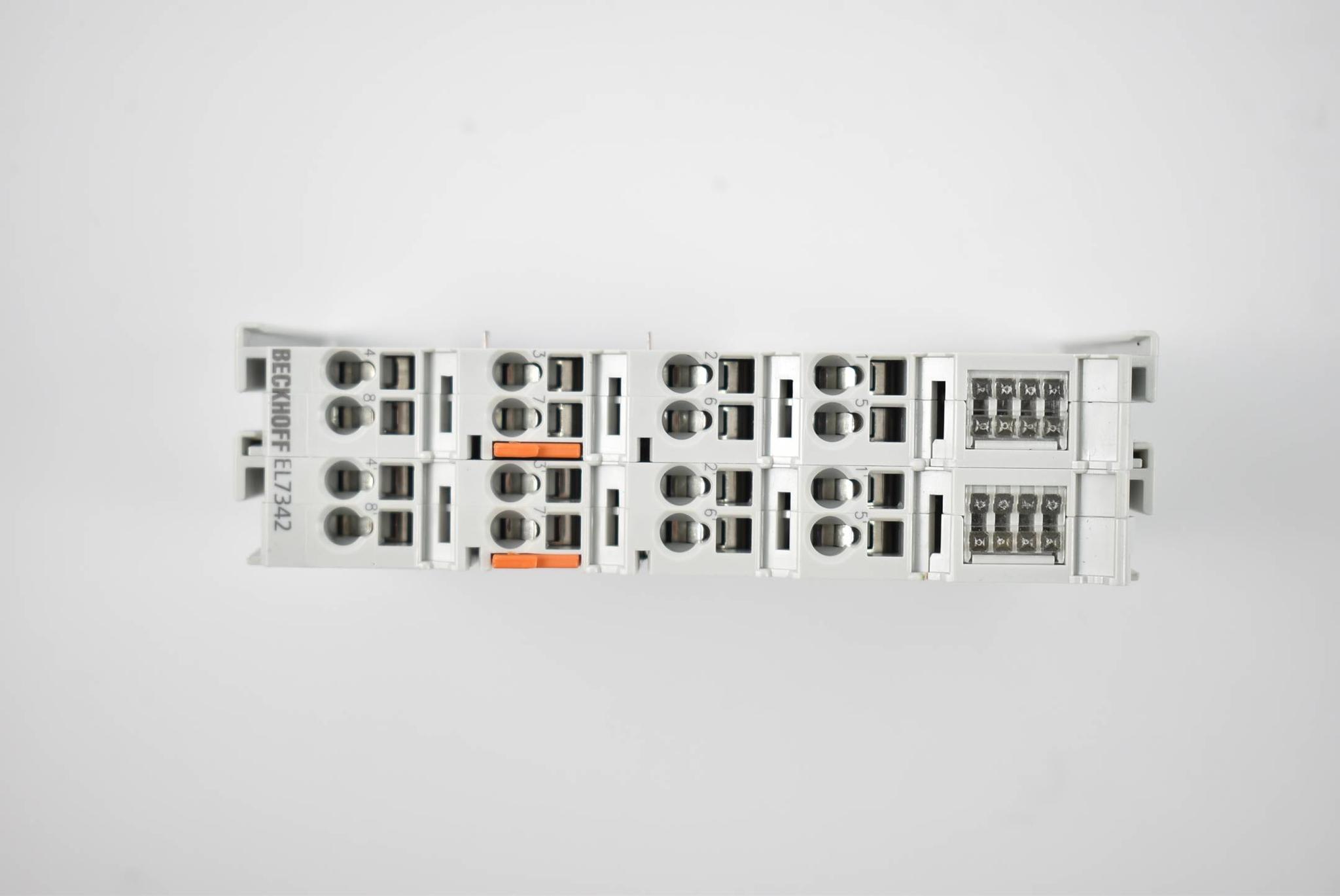 Produktfoto 1 von Beckhoff EtherCAT-Klemme 2-Kanal-Motion-Interface 48VDC 3,5A EL7342 ( EL 7342 )