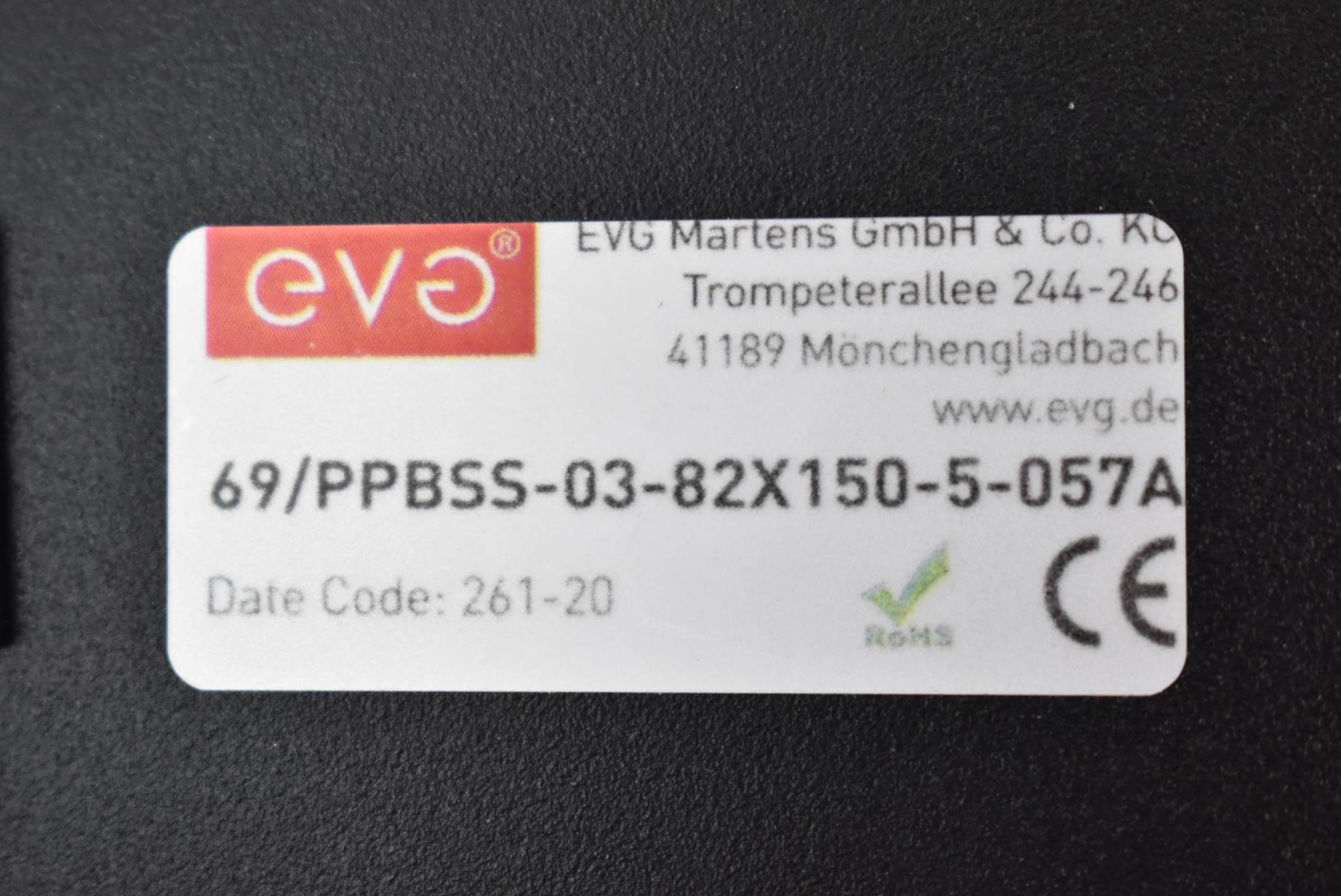 Produktfoto 4 von EVG Martens Drucktaster 69/PPBSS-03-82X150-5-057A