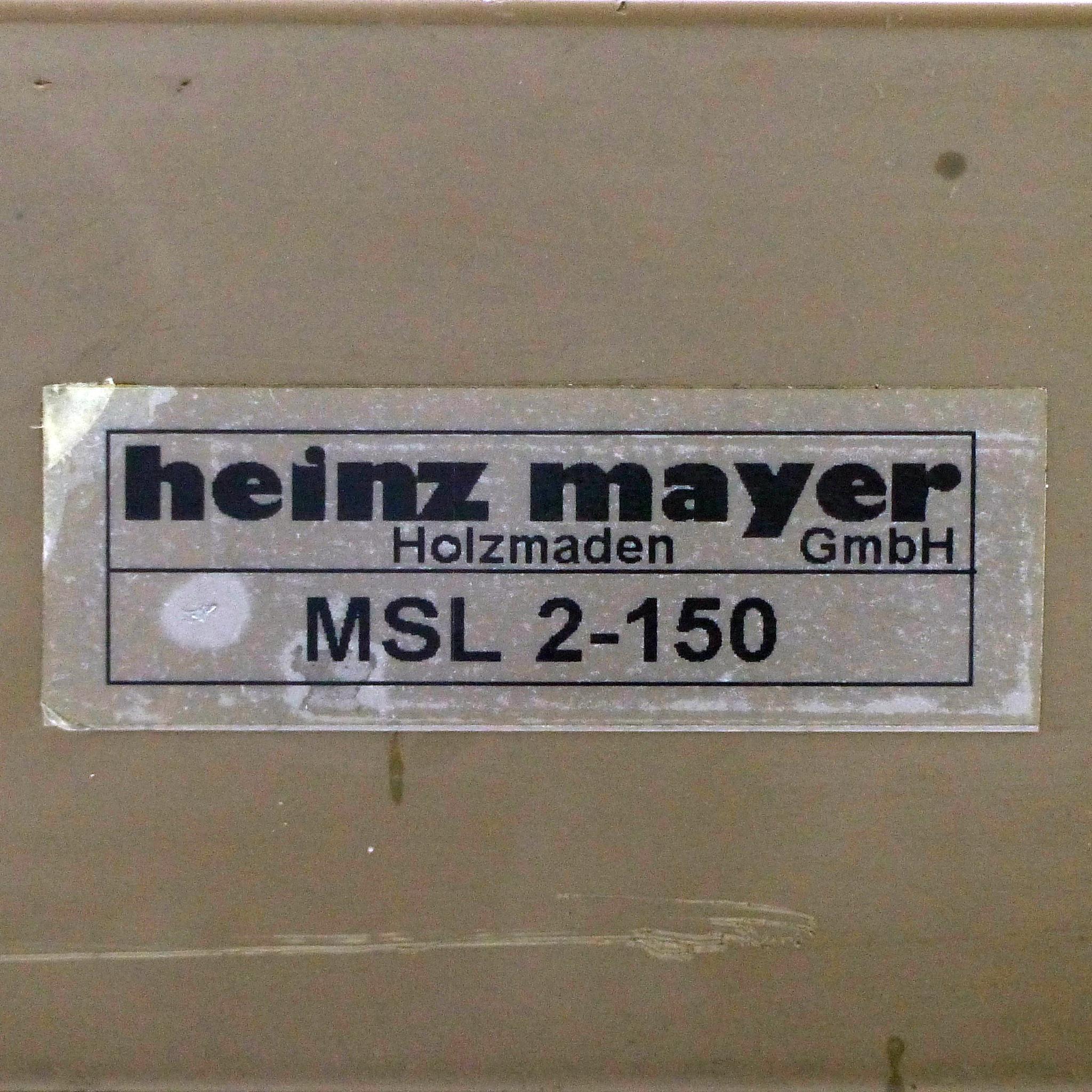 Produktfoto 2 von HEINZ MAYER Linearmodul MSL 2-150