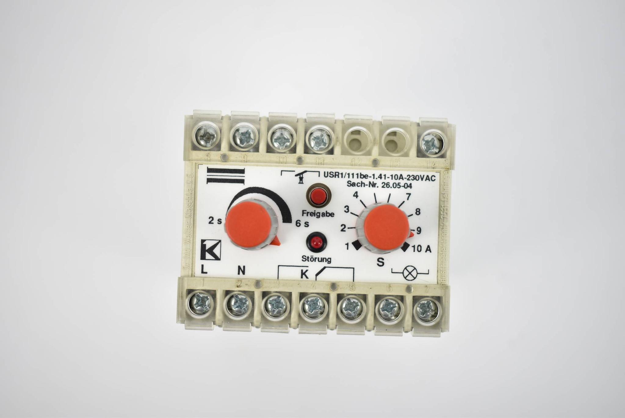 Produktfoto 1 von Klaschka Elektronik Drehzahlrelais USR 1/111be-1.41-10A ( 280229115931 )