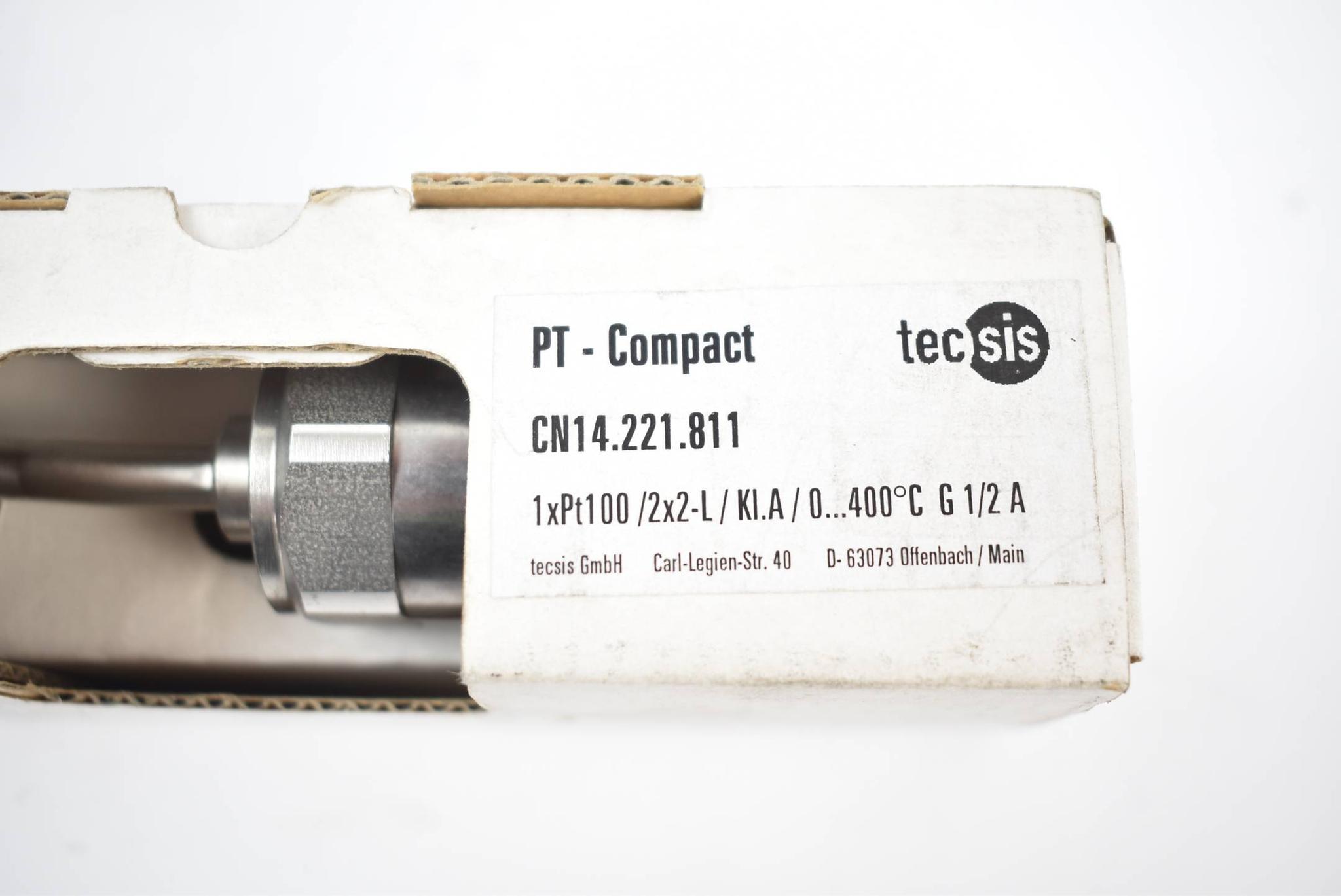 Produktfoto 1 von Tecsis PT-Compact Temperaturregler CN14.221.811 G 1/2 A