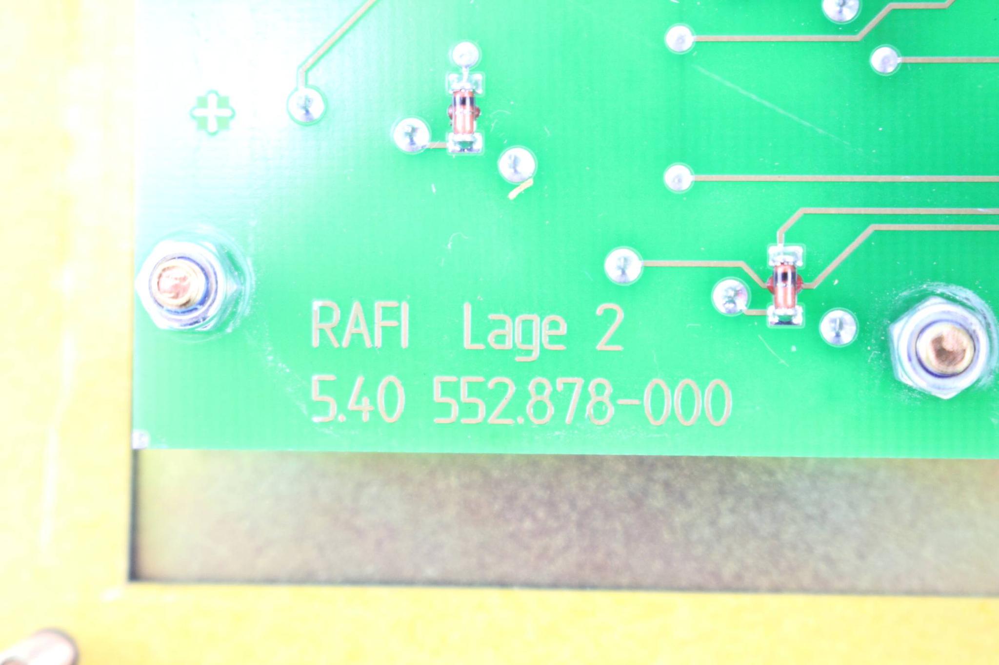 Rafi Bediengerät 5.40 552.878-000 ( 3.99200.818/0000-000 ) ( P184.00.000.160 )