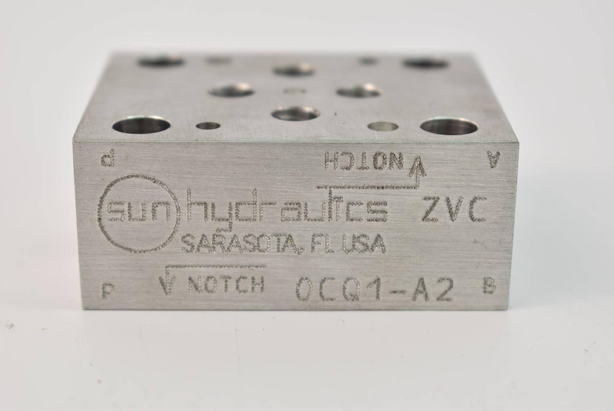 Produktfoto 2 von Sun  hydraulics ZVC Ventilgehäuse 0CQ1-A2