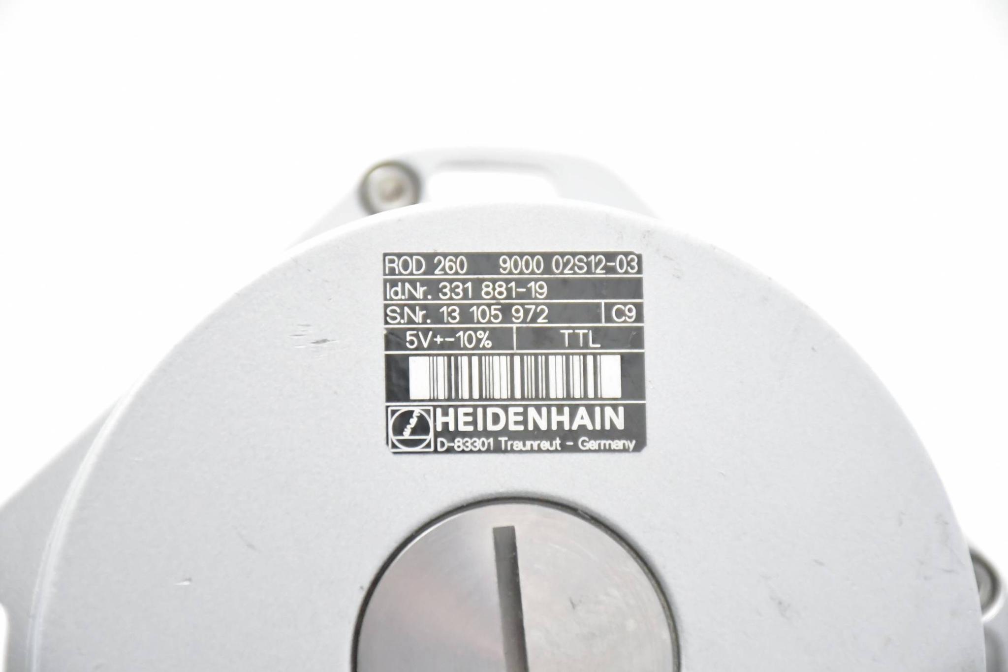 Produktfoto 2 von Heidenhain Drehgeber ROD 260 9000 02S12-03 ( 331 881-19 )