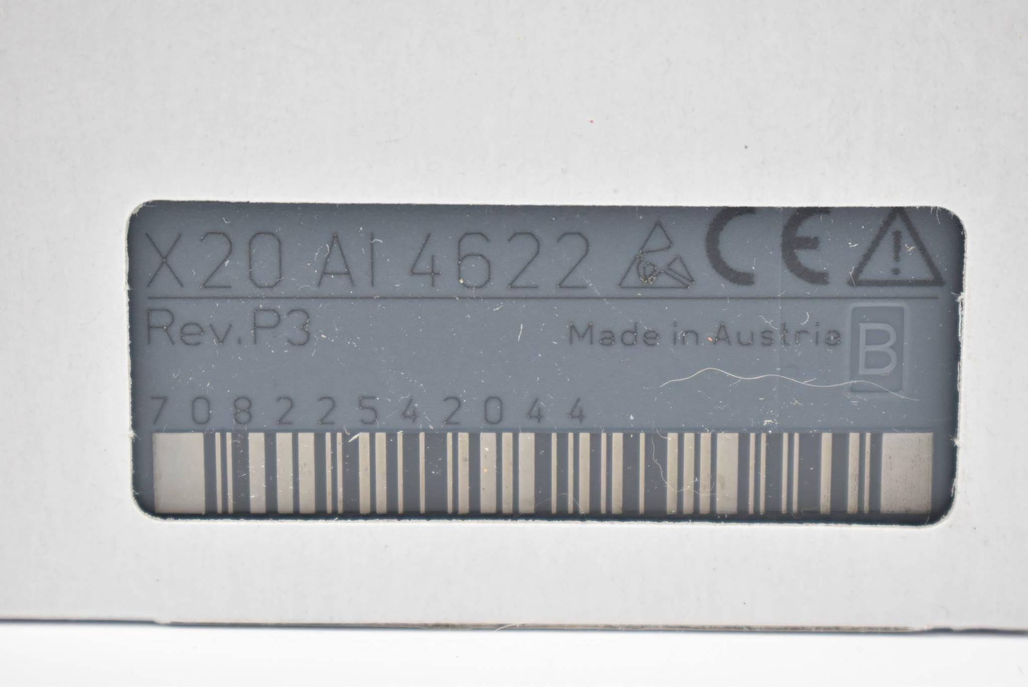 Produktfoto 1 von B&R automation analoges Eingangsmodul X20AI4622 ( X20 AI 4622 ) Rev. P3