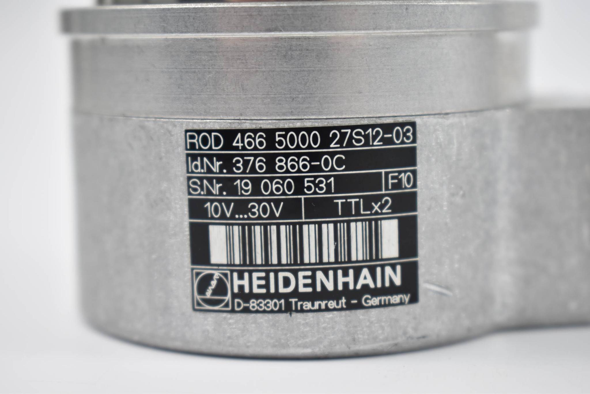 Produktfoto 4 von Heidenhain Encoder ROD 466 5000 27S12-03 ( 376866-0C ) 10-30V