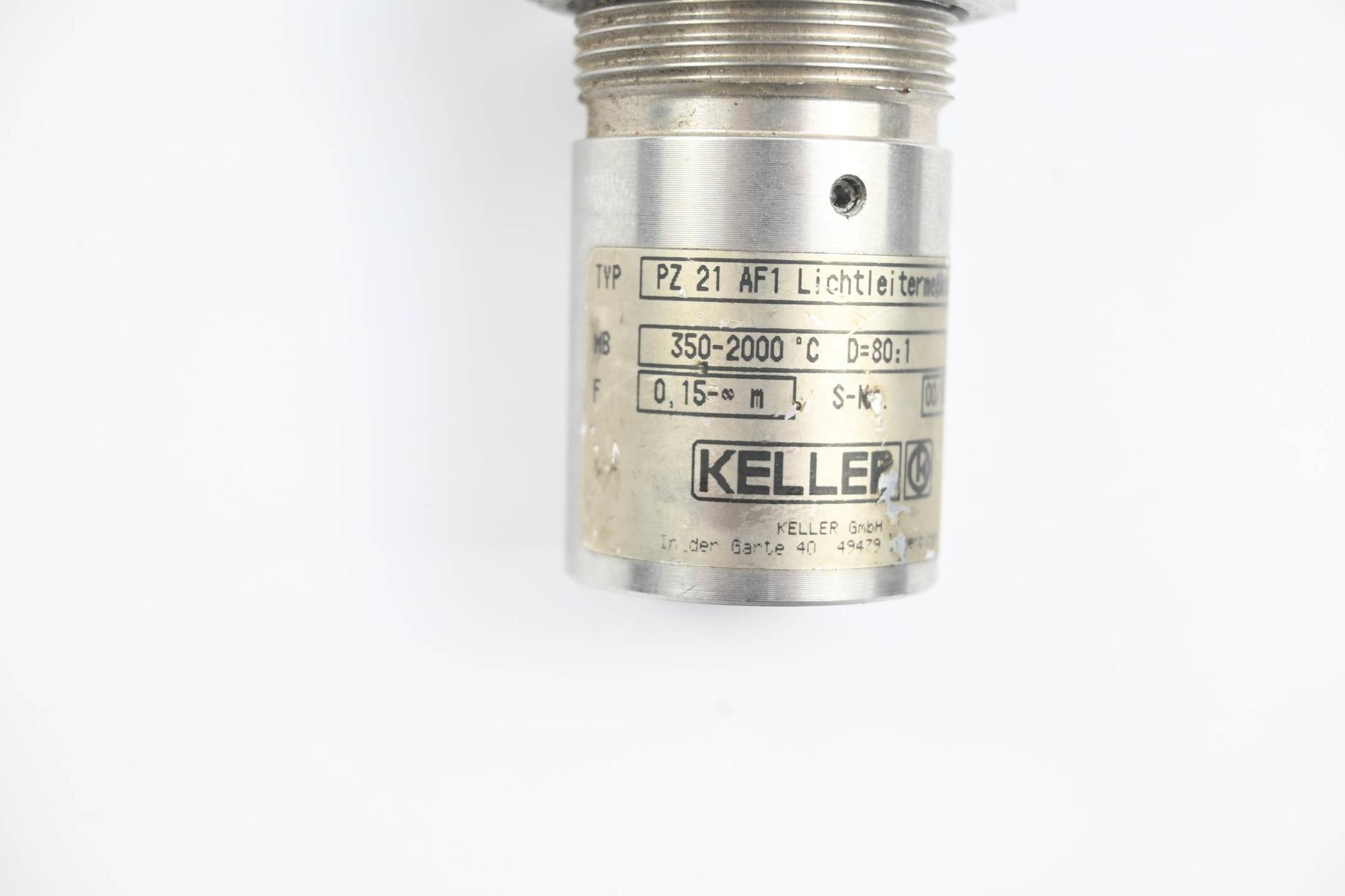 Produktfoto 2 von Keller Lichtleitermesskopf PZ 21 AF1 ( PZ21AF1 )