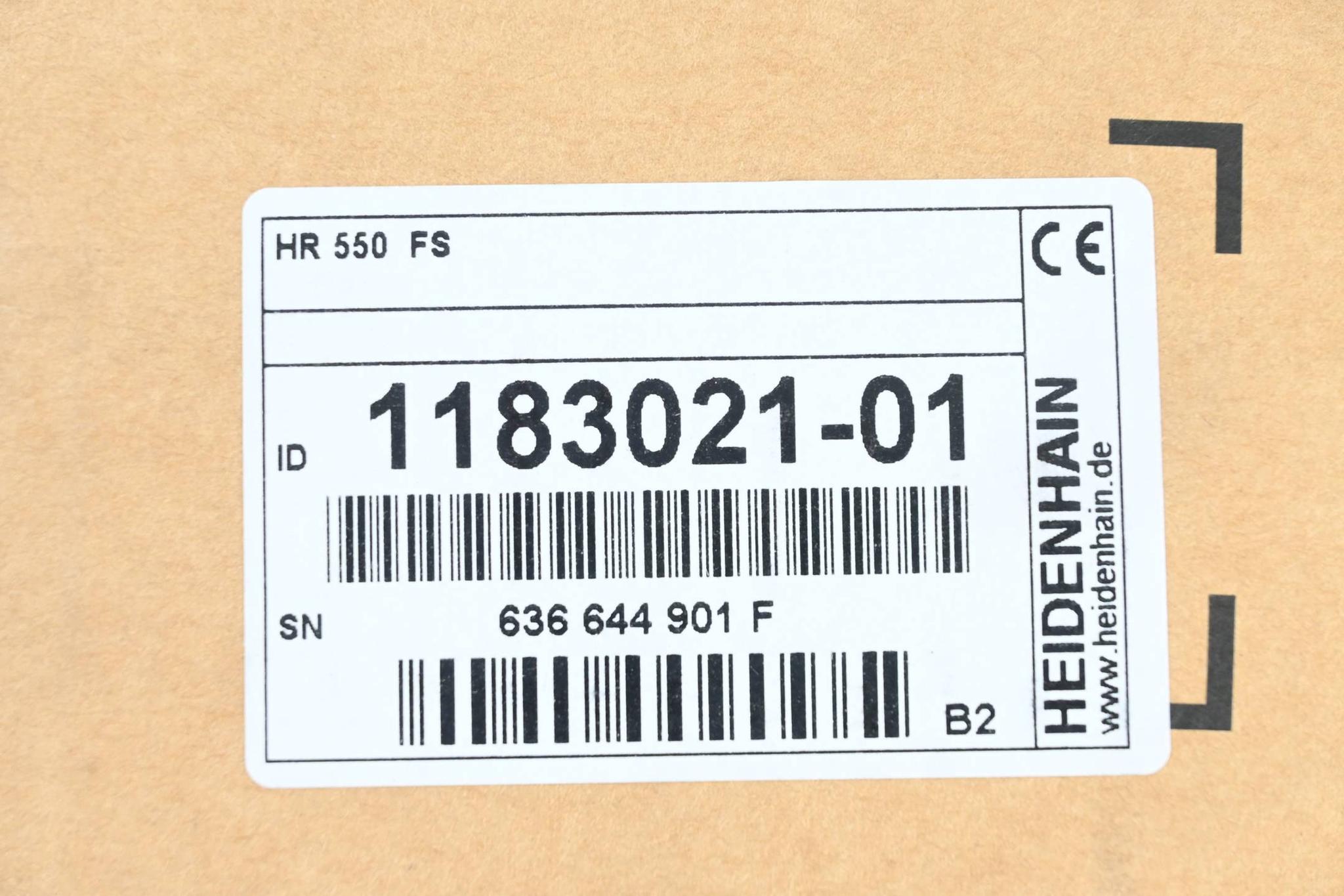 Produktfoto 1 von Heidenhain Tragbares elektronisches Handrad HR 550 FS ( 1183021-01 ) V. B2