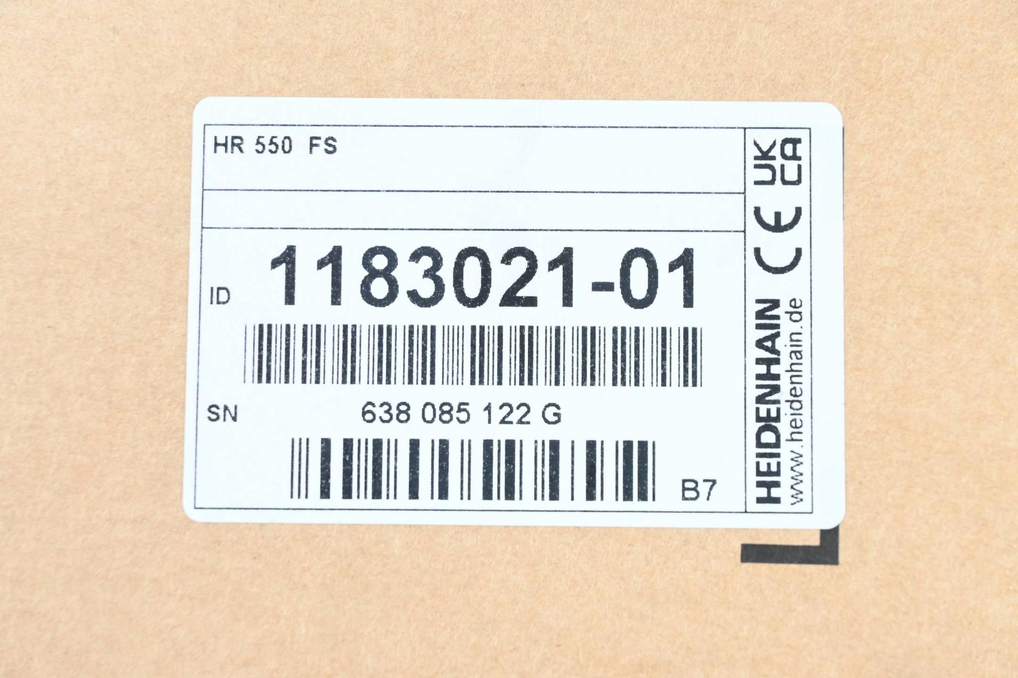 Produktfoto 1 von Heidenhain Tragbares elektronisches Handrad HR 550 FS ( 1183021-01 ) V. B7