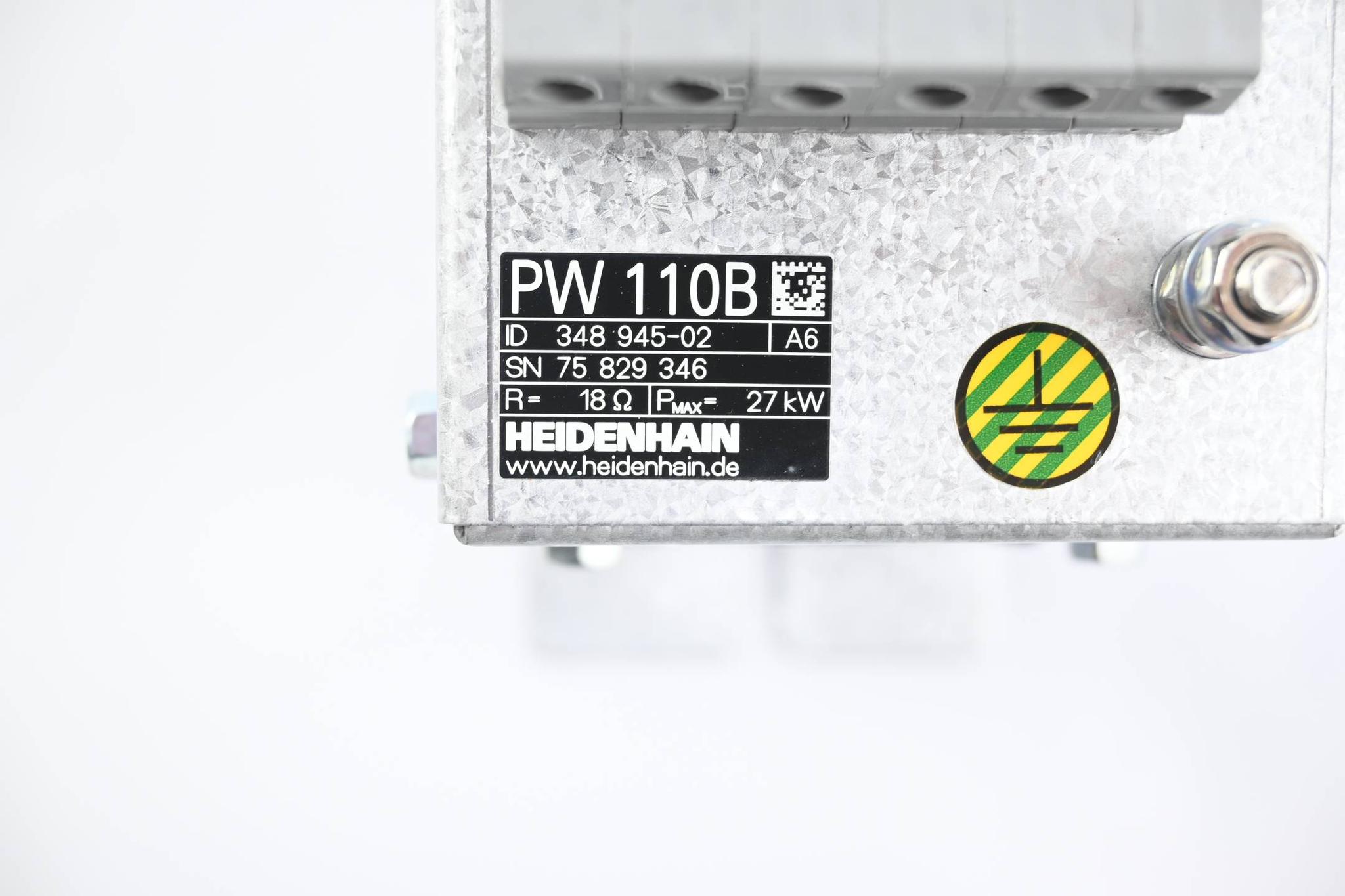 Produktfoto 3 von Heidenhain Pulswiderstandsmodul mit Temperaturschalter PW 110B / 348945-02 V. A6