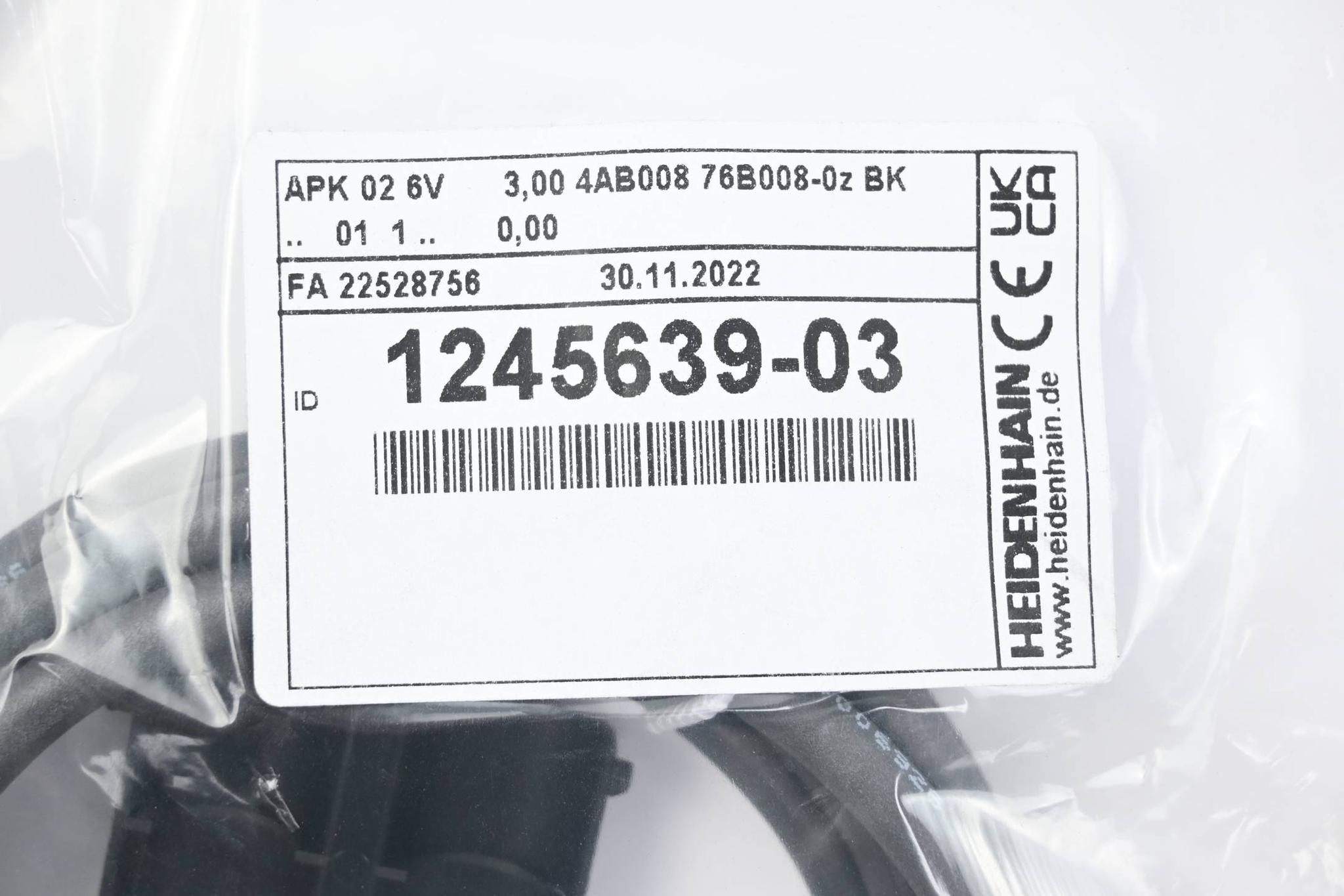 Heidenhain Adapterkabel 1245639-03 ( 1245 639-03 ) 3,00m