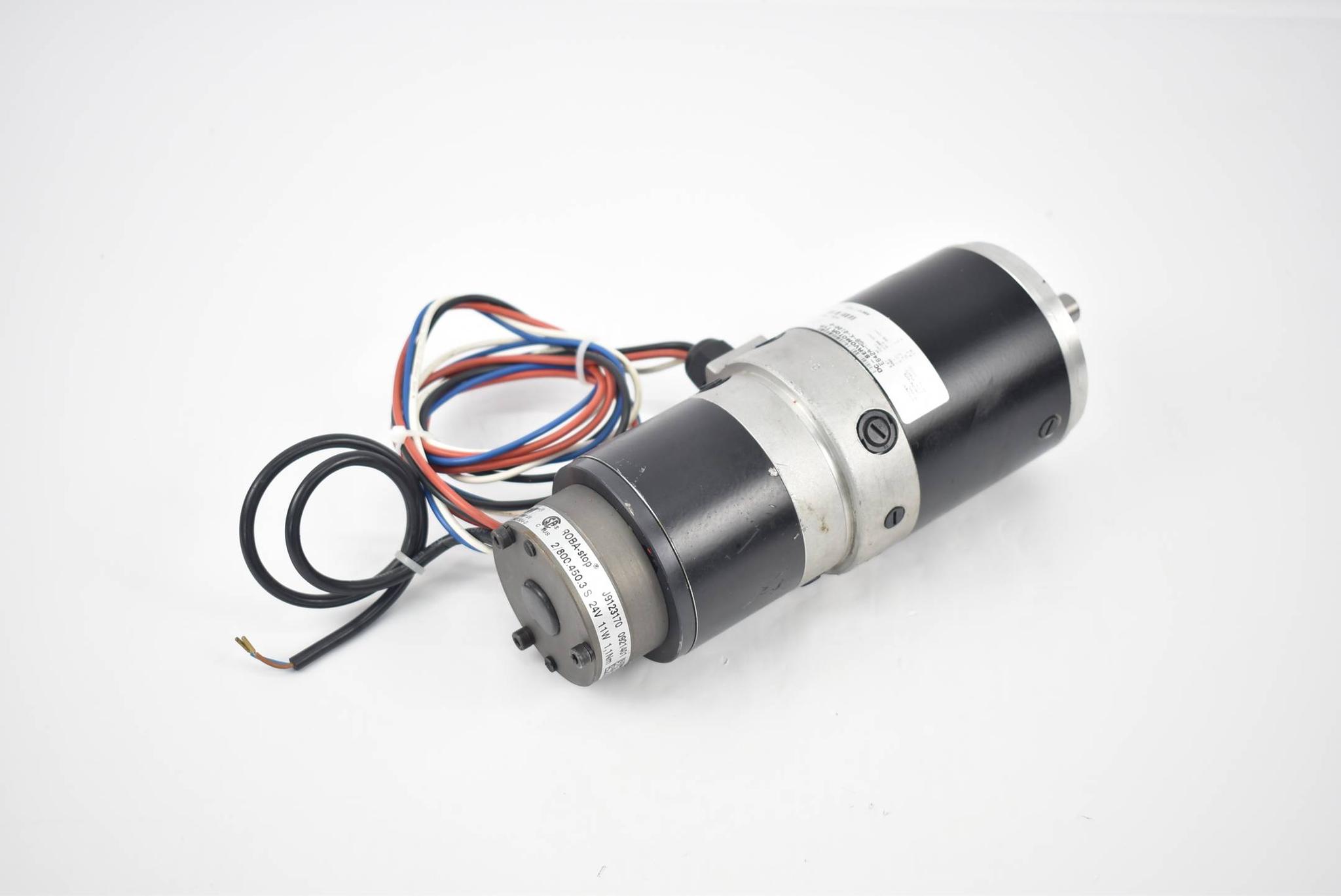 Produktfoto 1 von Bautz DC-Servomotor E642A-MGB-K-0100-0 + Mayr Roba Stop 2/800.450.3 S