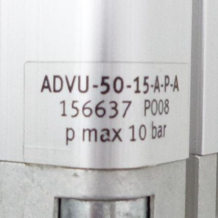 Produktfoto 2 von FESTO Kompaktzylinder ADVU-50-15-A-P-A