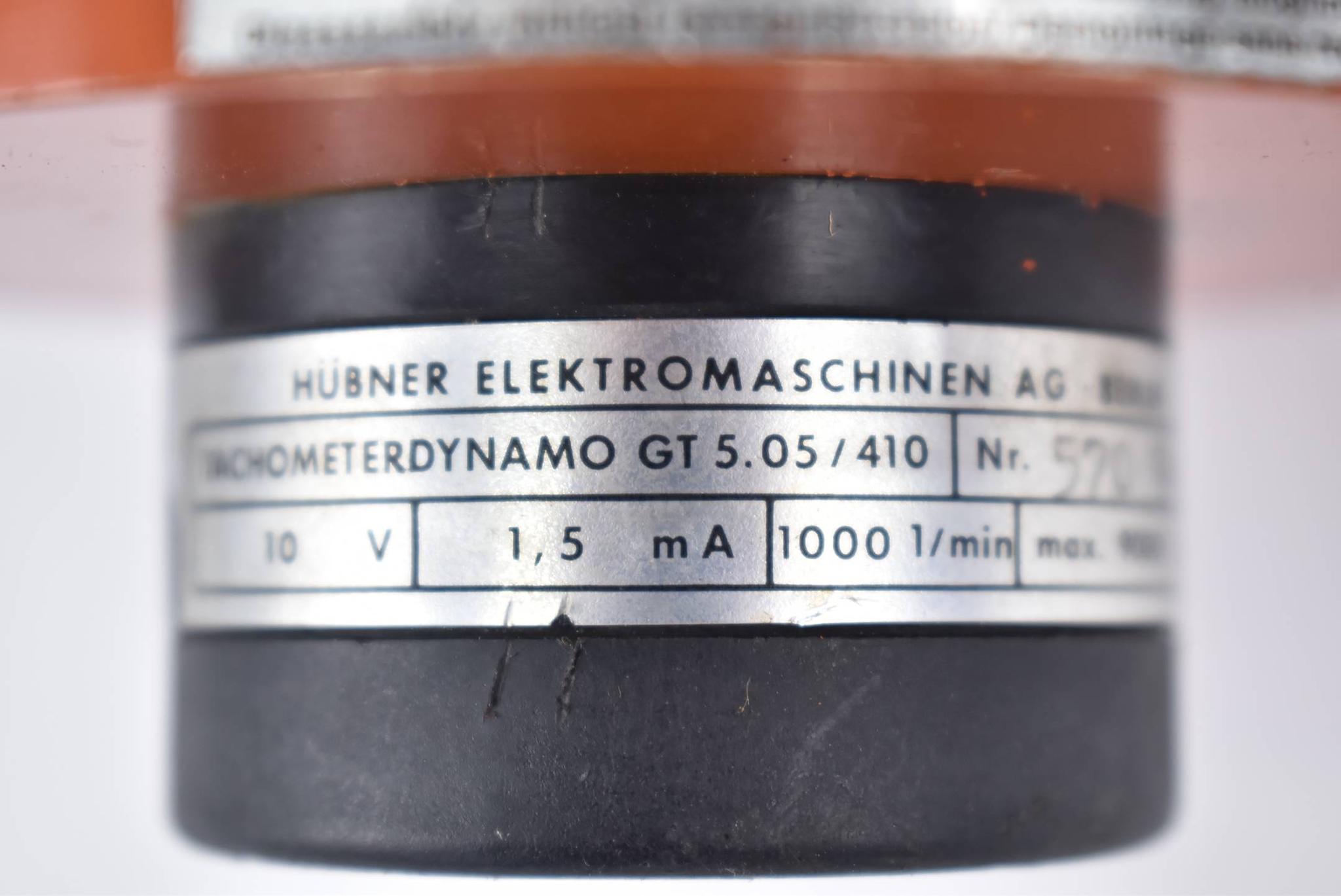 Produktfoto 5 von Hübner Gleichstrommotor GKM12B24 + GT5.05/410 + Hi-T Drive RH-25-SP