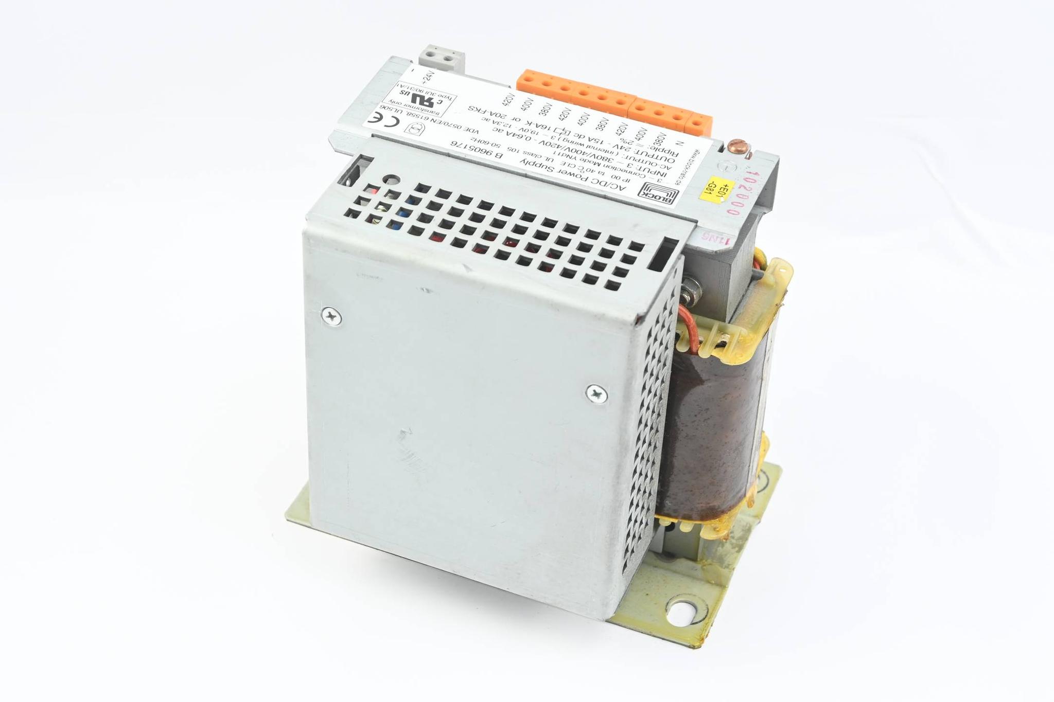 Block AC/DC Netzteil B 9605176 ( B9605176 ) 380/400/420V 0,64A