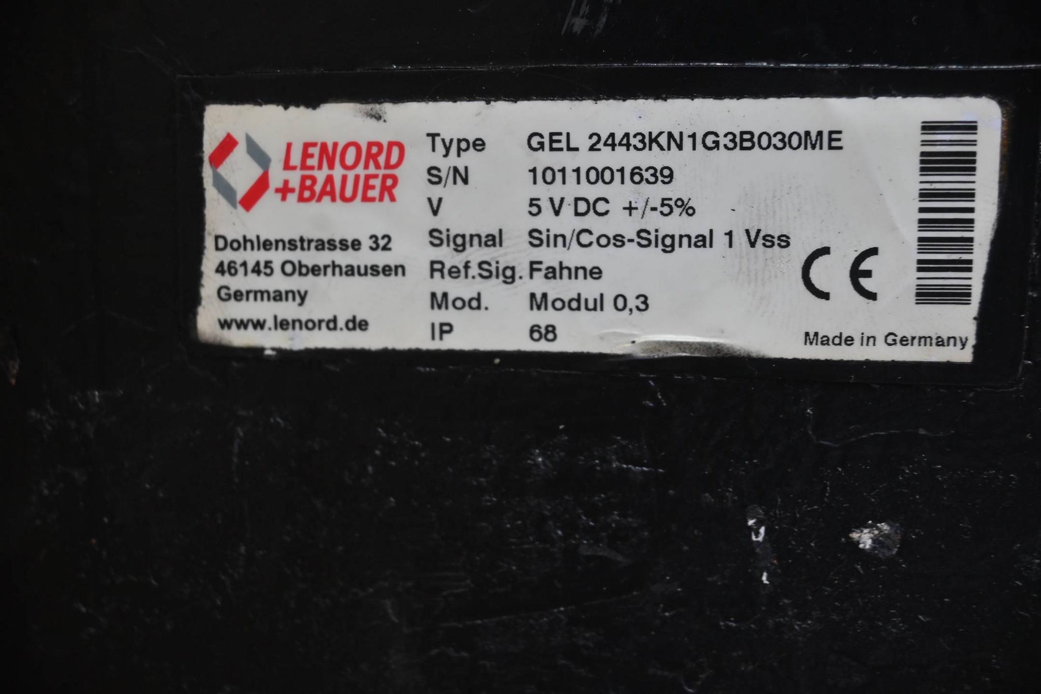 Produktfoto 3 von Franz Kessler Servomotor DMQ 100.AS.4.AHS inkl. Lenord+Bauer GEL 2443KN1G3B030ME