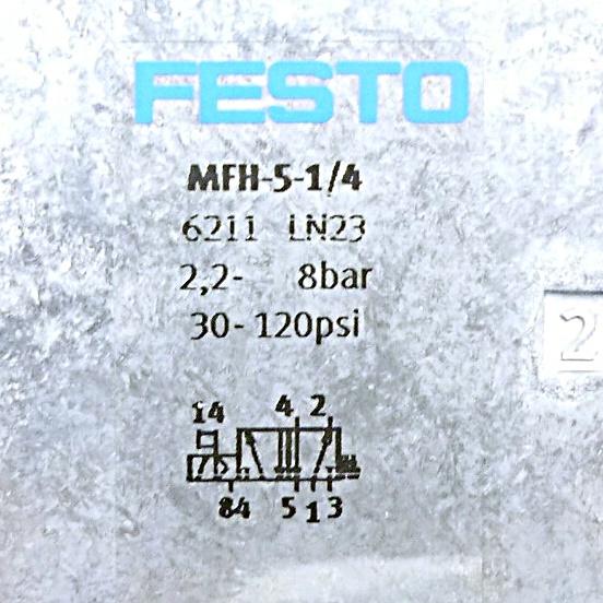 Produktfoto 2 von FESTO Magnetventil MFH-5-1/4