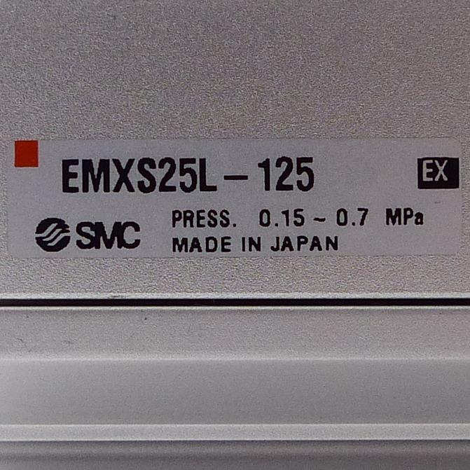 Produktfoto 2 von SMC Kompaktschlitten EMXS25L-125