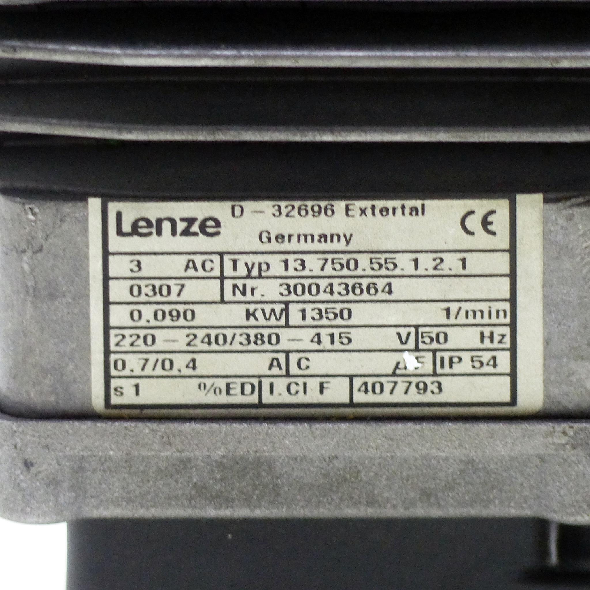 Produktfoto 2 von LENZE Getriebemotor BFK457-04