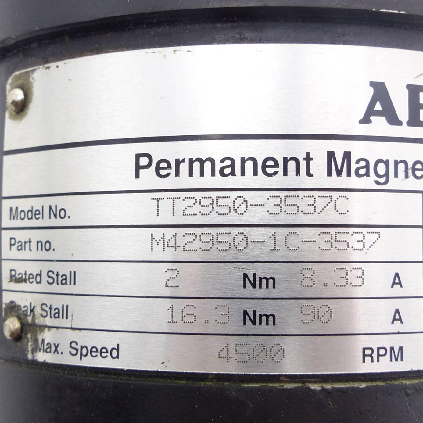 Produktfoto 2 von AEG Permanent Magnet DC Servo Motor