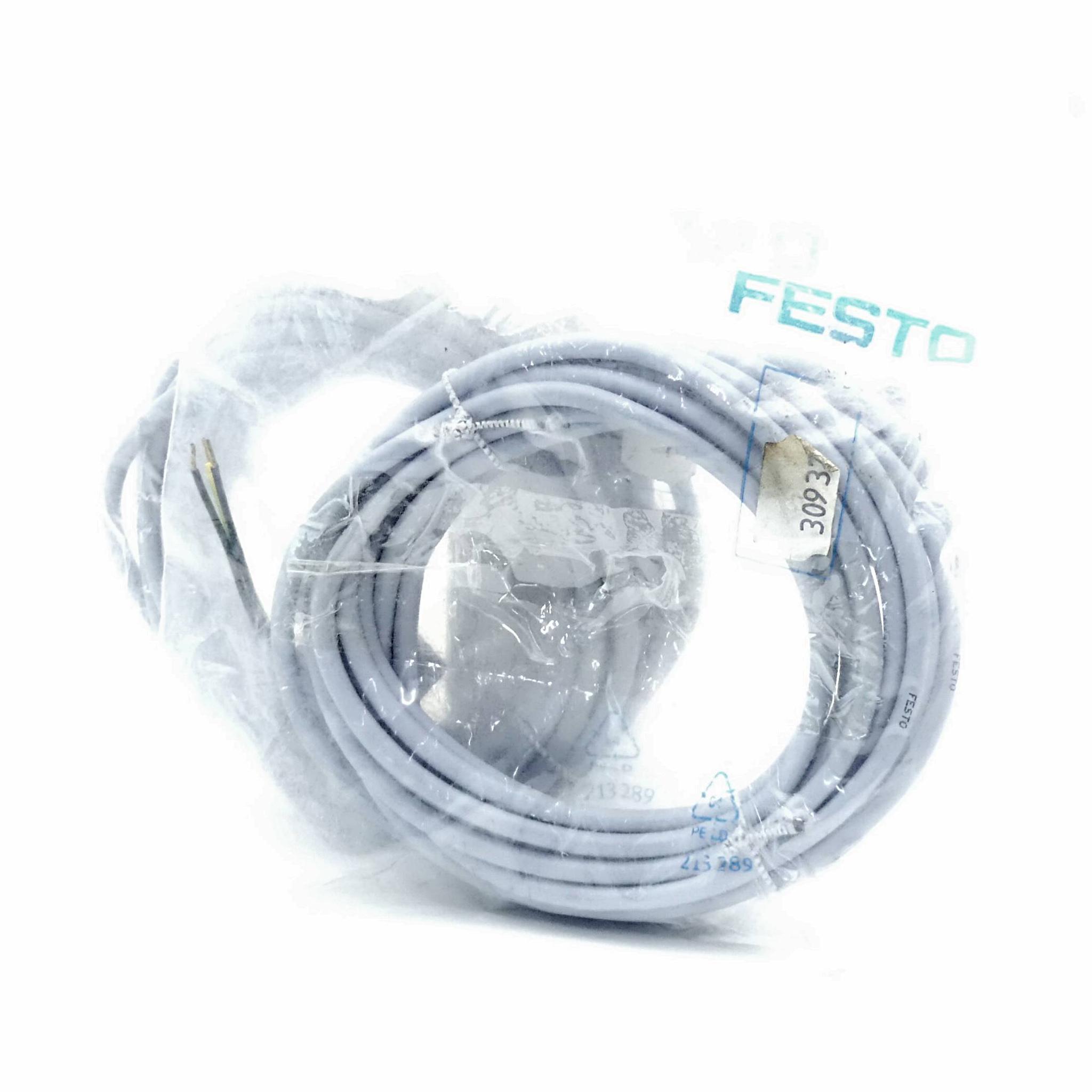 Produktfoto 3 von FESTO 2 Stück Steckdosenleitungen KMF-1-24DC-5-LED