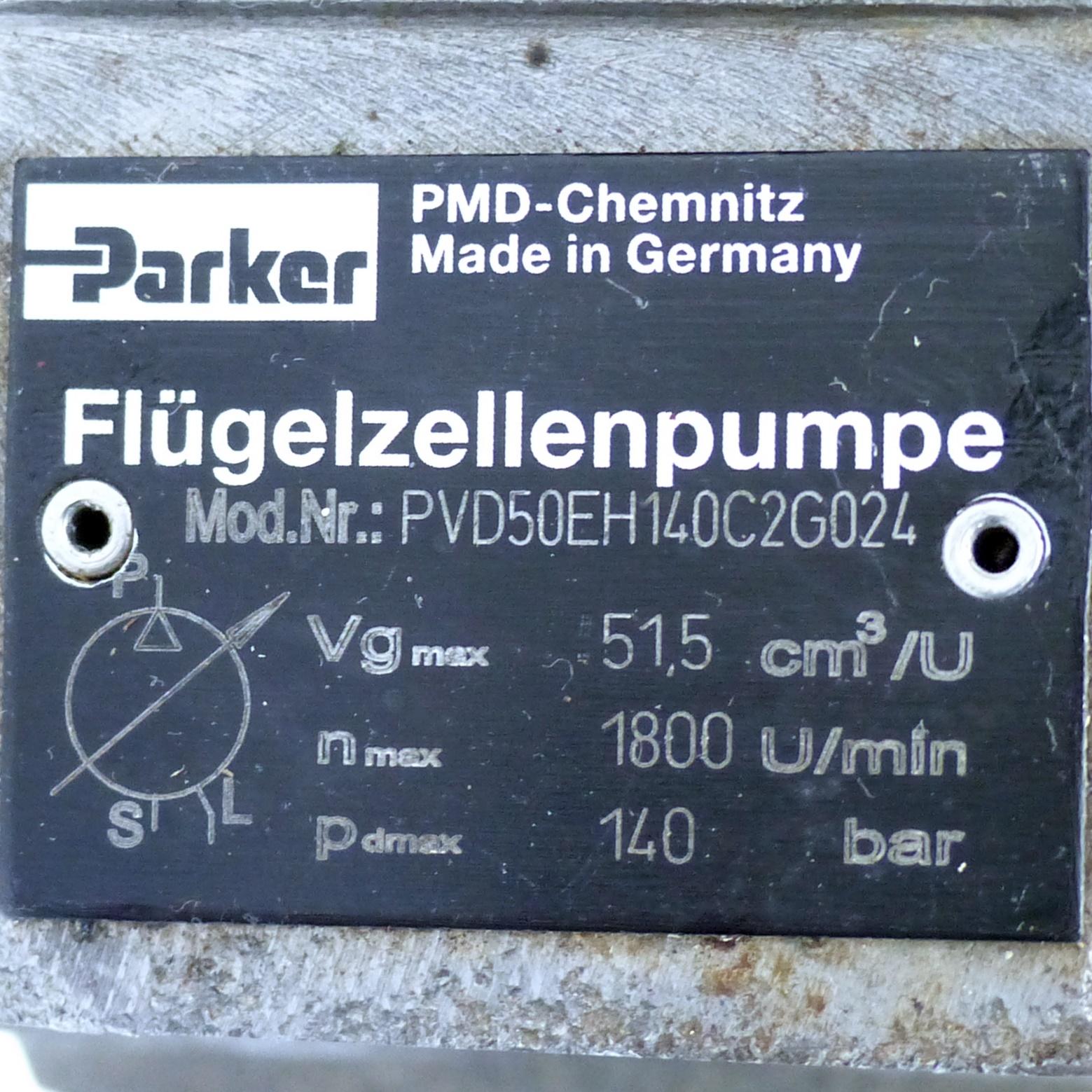 Produktfoto 2 von PARKER Flügelzellenpumpe