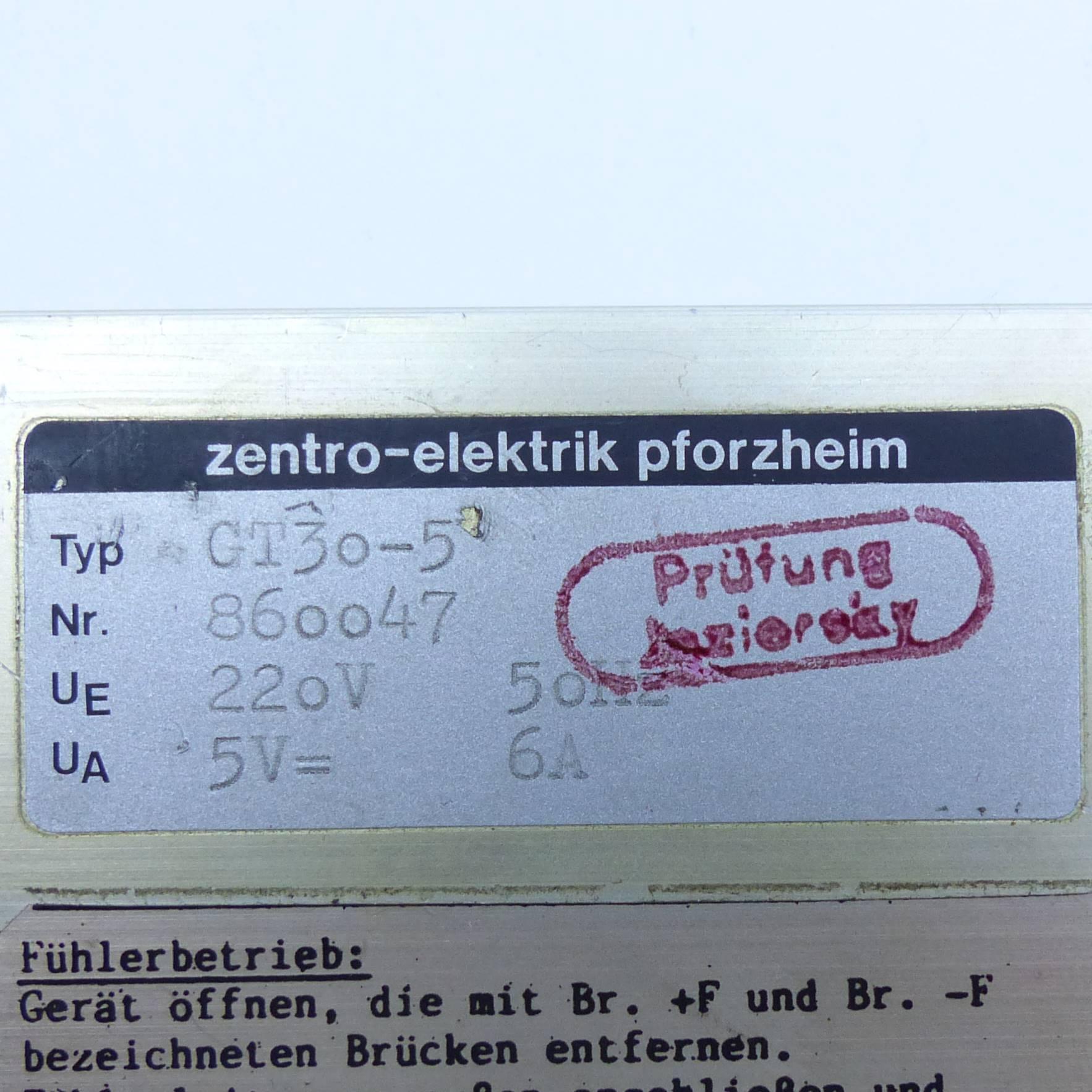 Produktfoto 2 von ZENTRO-ELEKTRIK Netzgerät