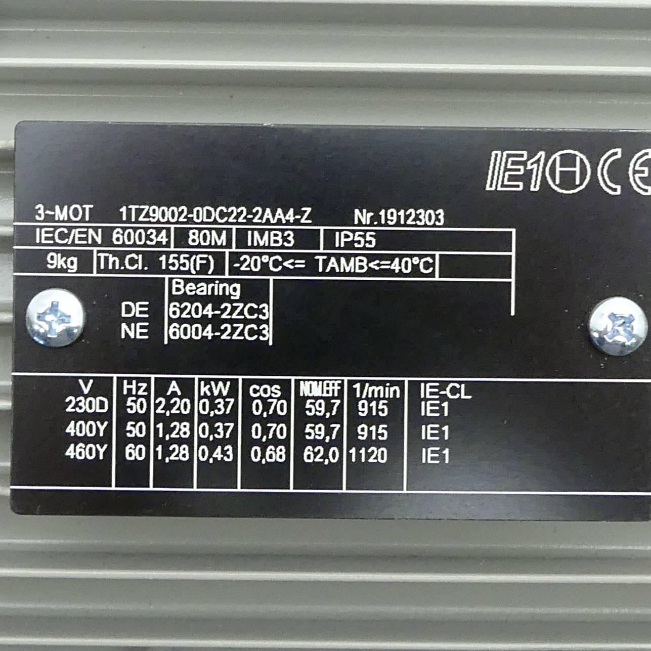 Produktfoto 2 von SIEMENS Drehstrommotor